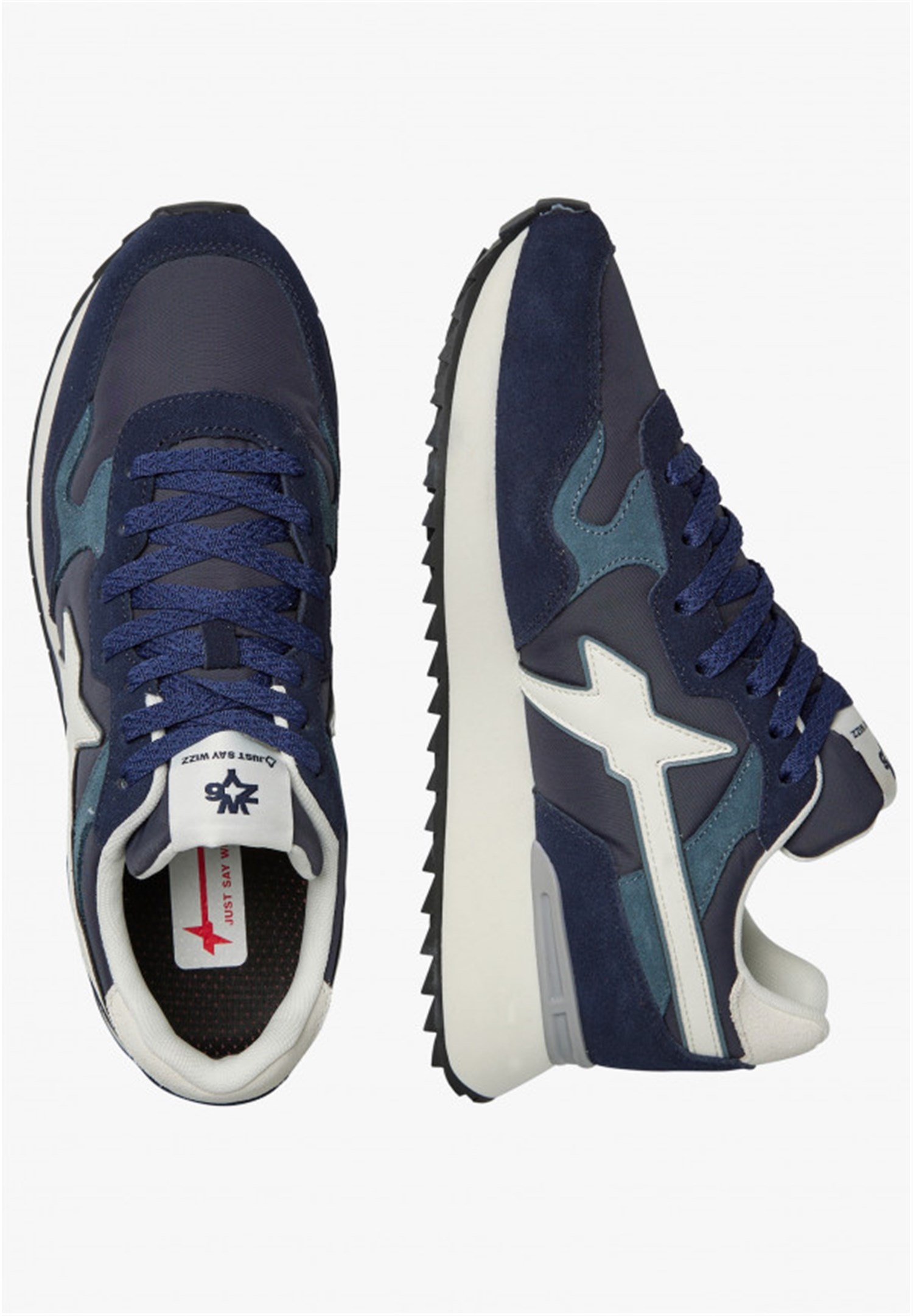 W6YZ 12015185261C69 Blu Scarpe Uomo Sneakers W6YZ 12015185261C69 Blu Scarpe Uomo Sneakers