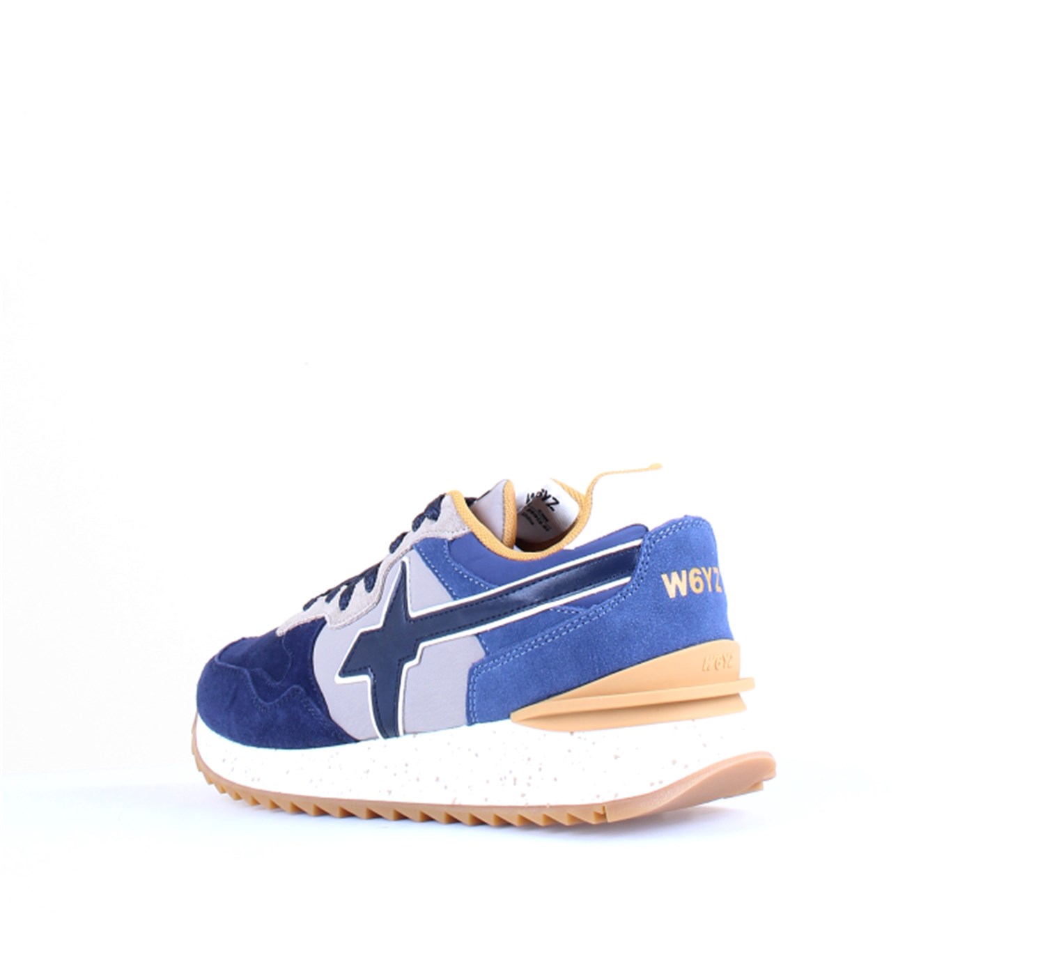 W6YZ 12015185432C04 Blu Scarpe Uomo Sneakers W6YZ 12015185432C04 Blu Scarpe Uomo Sneakers