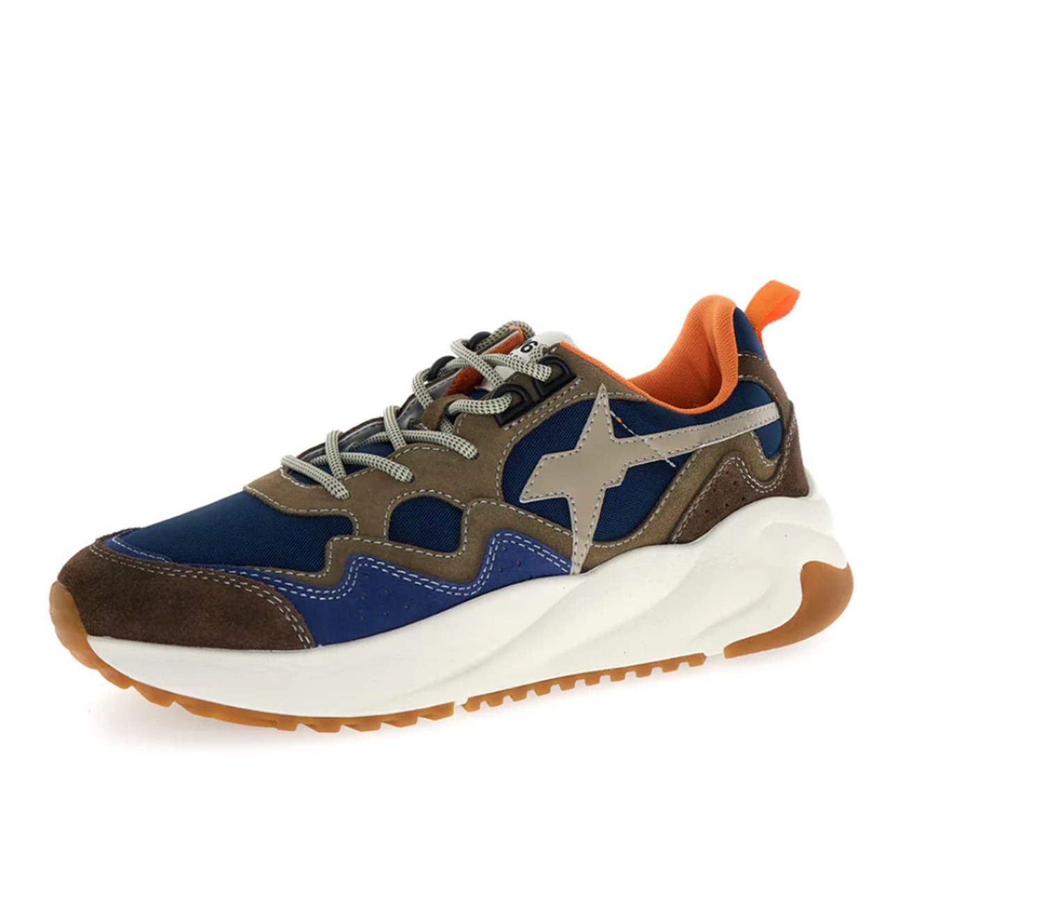 W6YZ 12019458012D25 Blu Scarpe Uomo Sneakers W6YZ 12019458012D25 Blu Scarpe Uomo Sneakers