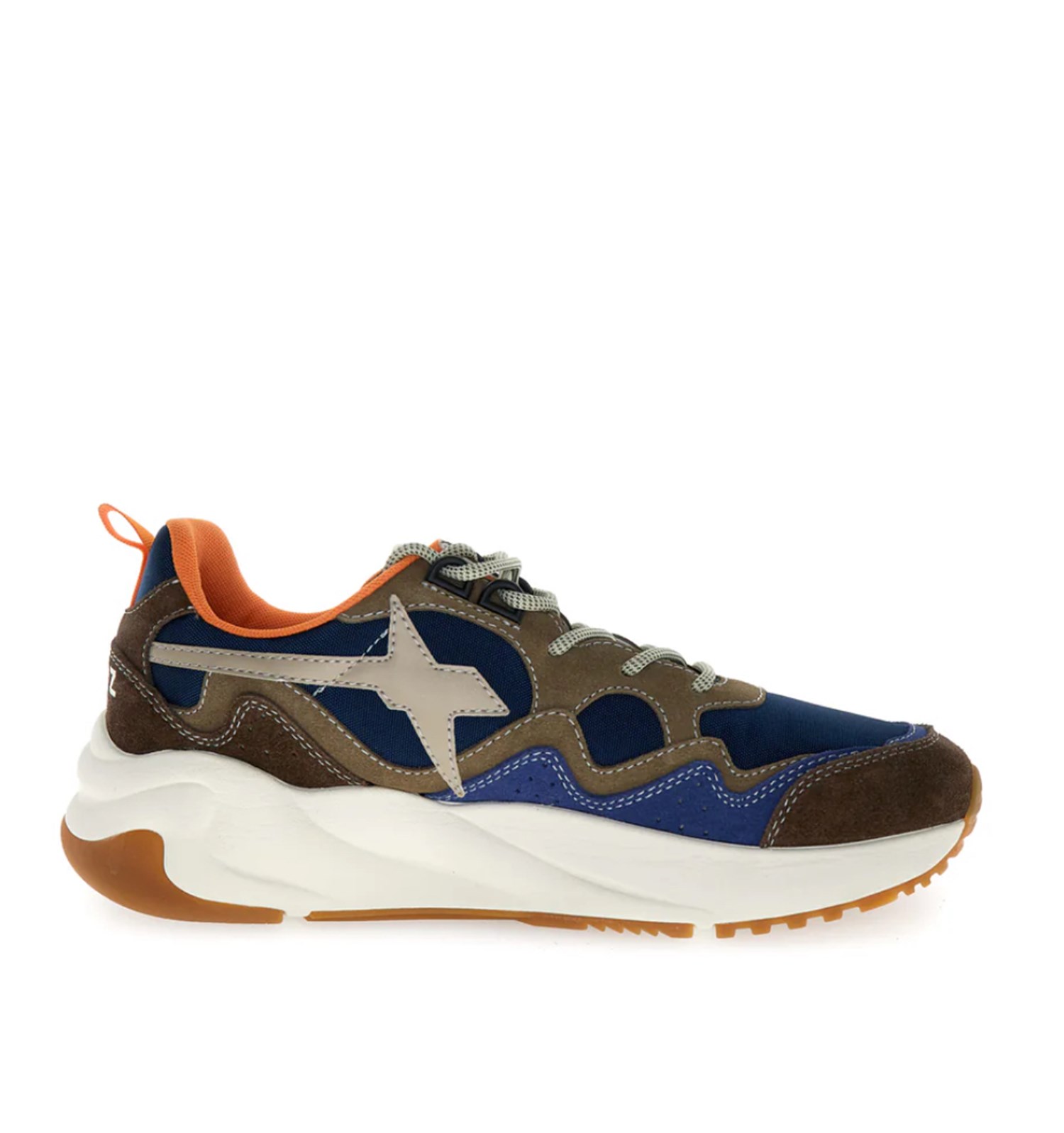 W6YZ 12019458012D25 Blu Scarpe Uomo Sneakers W6YZ 12019458012D25 Blu Scarpe Uomo Sneakers