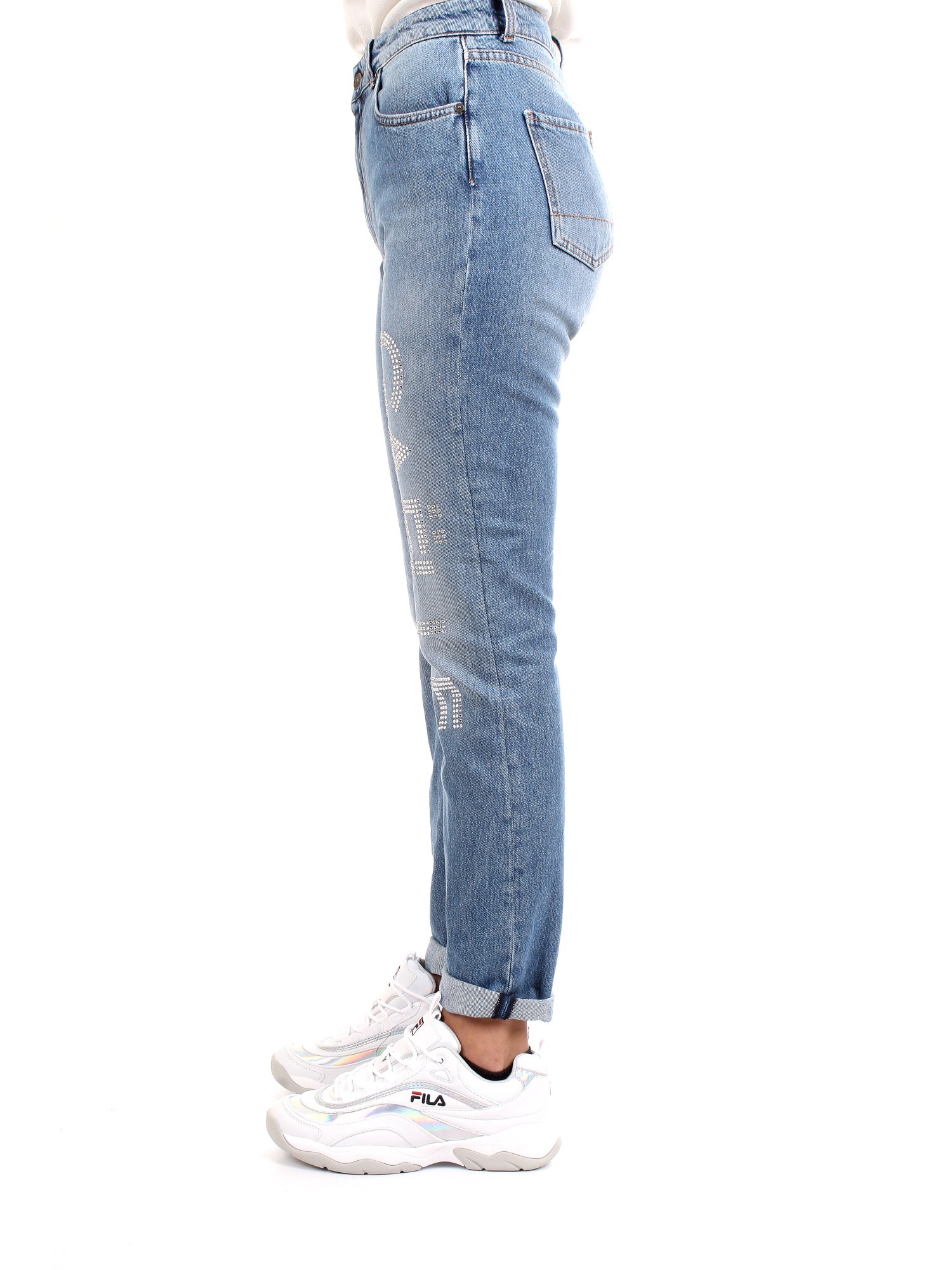 GAELLE PARIS GBD4509 Light blue Clothing Woman Jeans GAELLE PARIS GBD4509 Light blue Clothing Woman Jeans