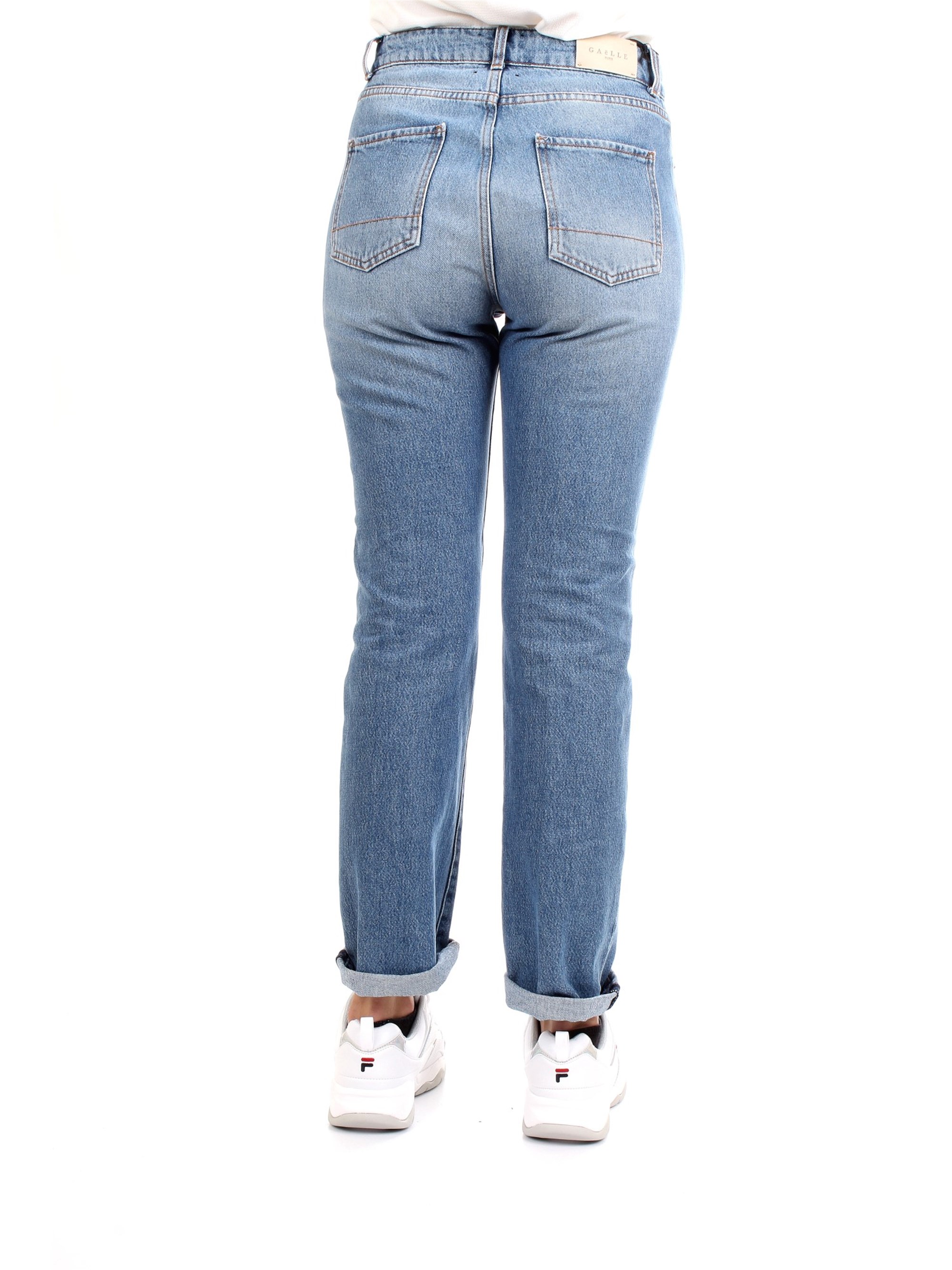 GAELLE PARIS GBD4509 Light blue Clothing Woman Jeans GAELLE PARIS GBD4509 Light blue Clothing Woman Jeans