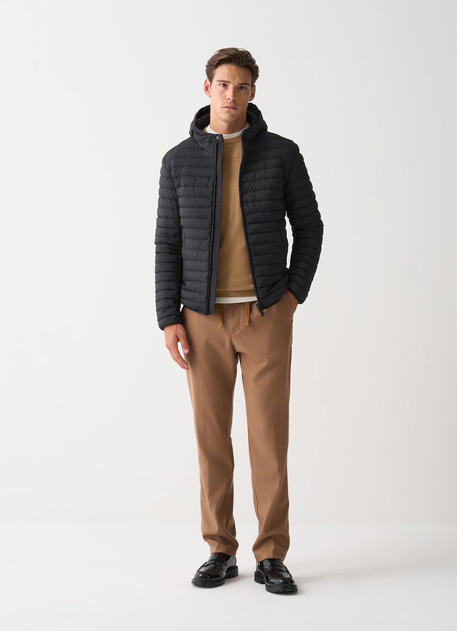 COLMAR ORIGINALS 1245 Nero Abbigliamento Uomo Piumino COLMAR ORIGINALS 1245 Nero Abbigliamento Uomo Piumino