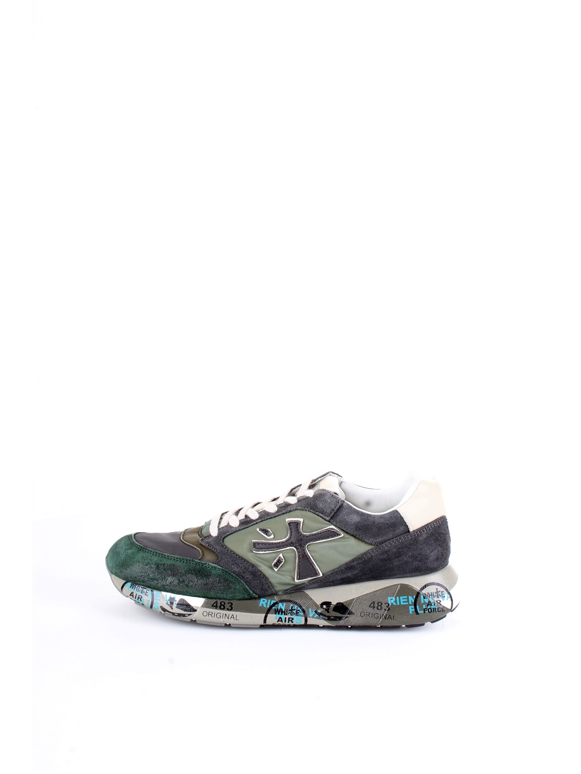 PREMIATA ZAC ZAC 3546 Green Shoes Man Sneakers PREMIATA ZAC ZAC 3546 Green Shoes Man Sneakers