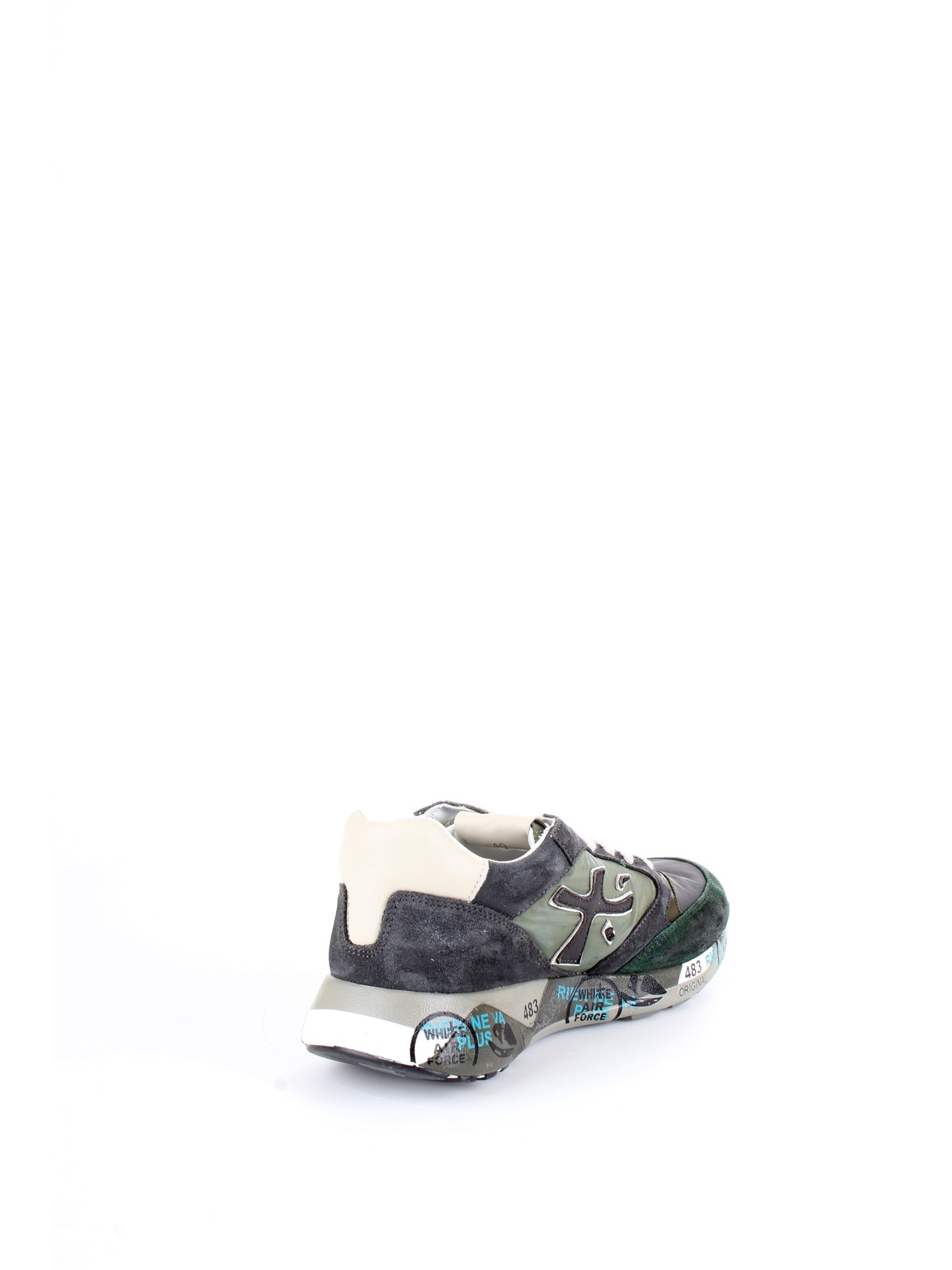 PREMIATA ZAC ZAC 3546 Green Shoes Man Sneakers PREMIATA ZAC ZAC 3546 Green Shoes Man Sneakers