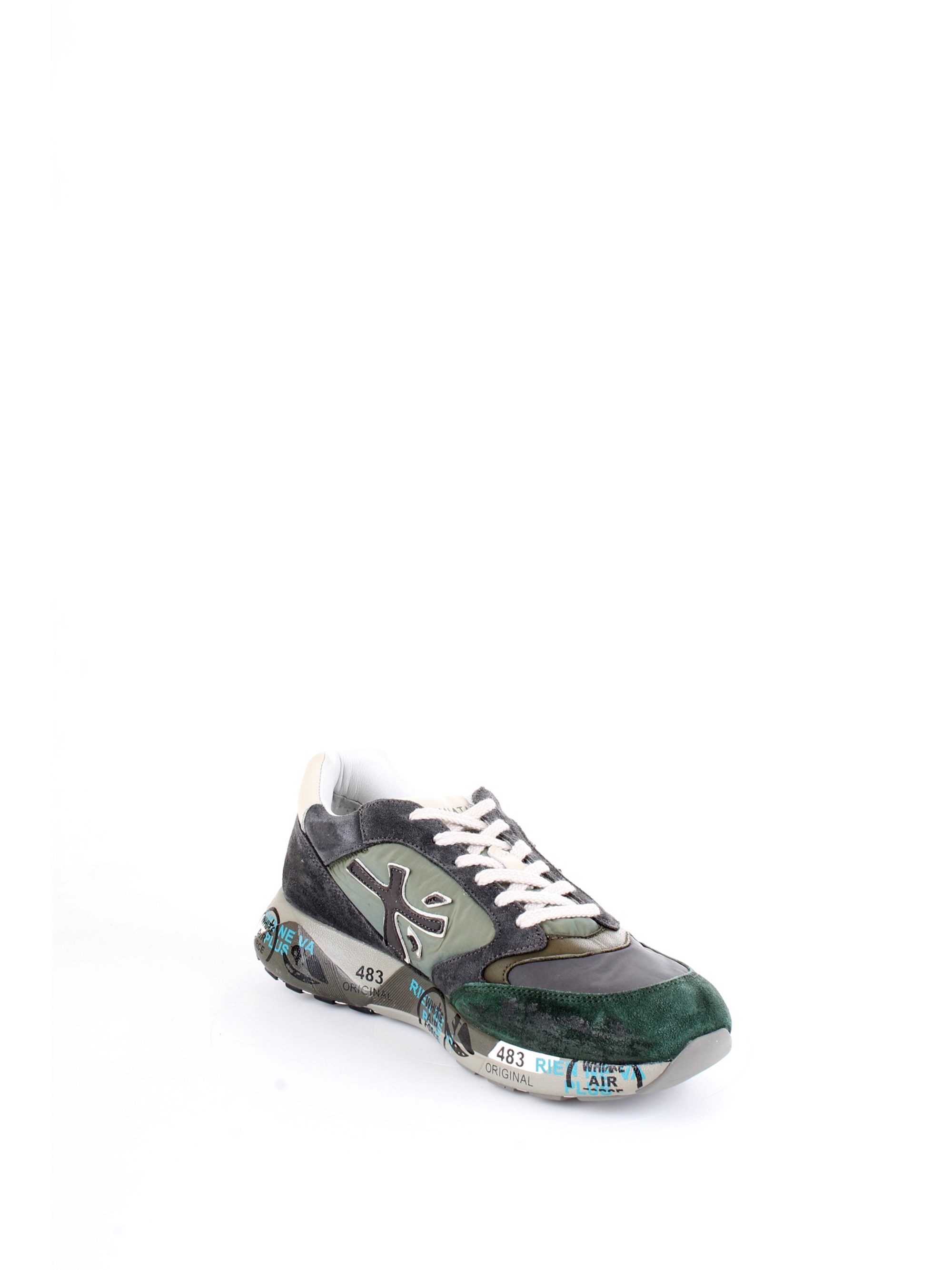 PREMIATA ZAC ZAC 3546 Green Shoes Man Sneakers PREMIATA ZAC ZAC 3546 Green Shoes Man Sneakers