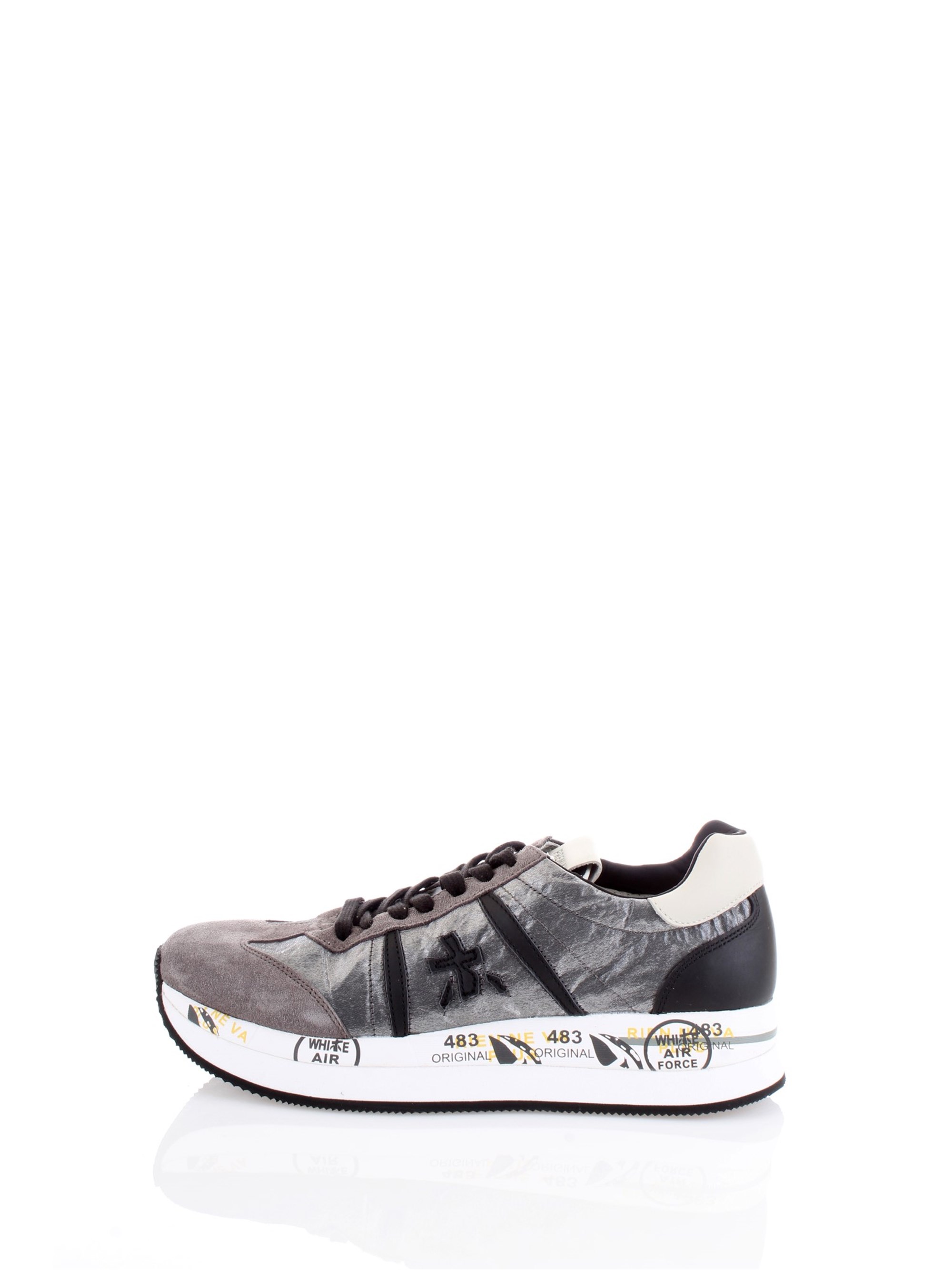 PREMIATA 1493 Grey Shoes Woman Sneakers PREMIATA 1493 Grey Shoes Woman Sneakers