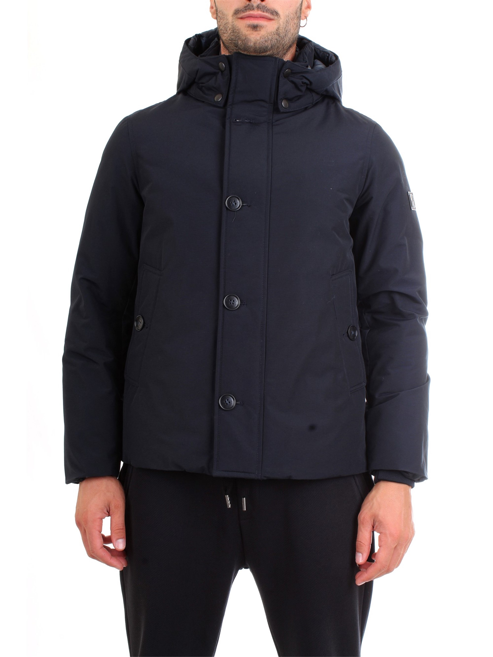 WOOLRICH WOCPS2940 Blue Clothing Man Jacket WOOLRICH WOCPS2940 Blue Clothing Man Jacket