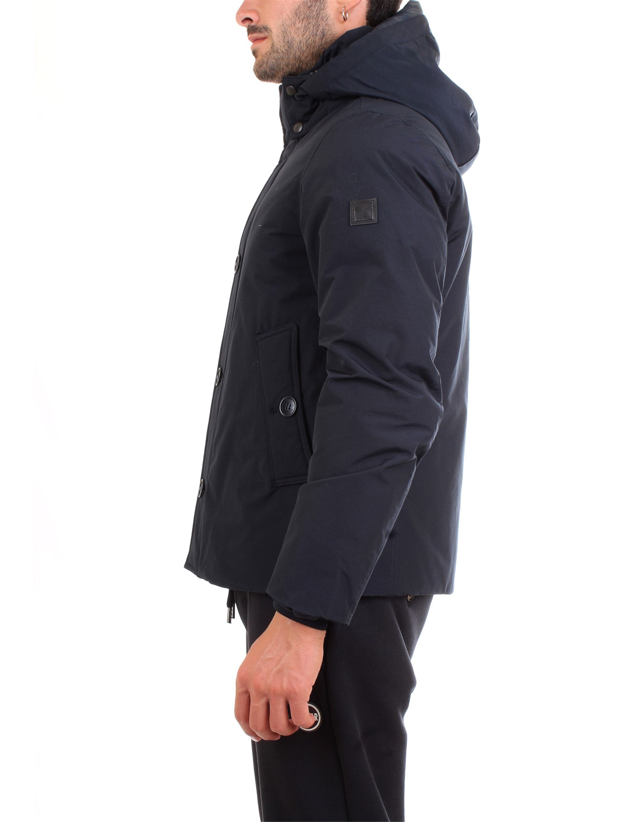 WOOLRICH WOCPS2940 Blue Clothing Man Jacket WOOLRICH WOCPS2940 Blue Clothing Man Jacket