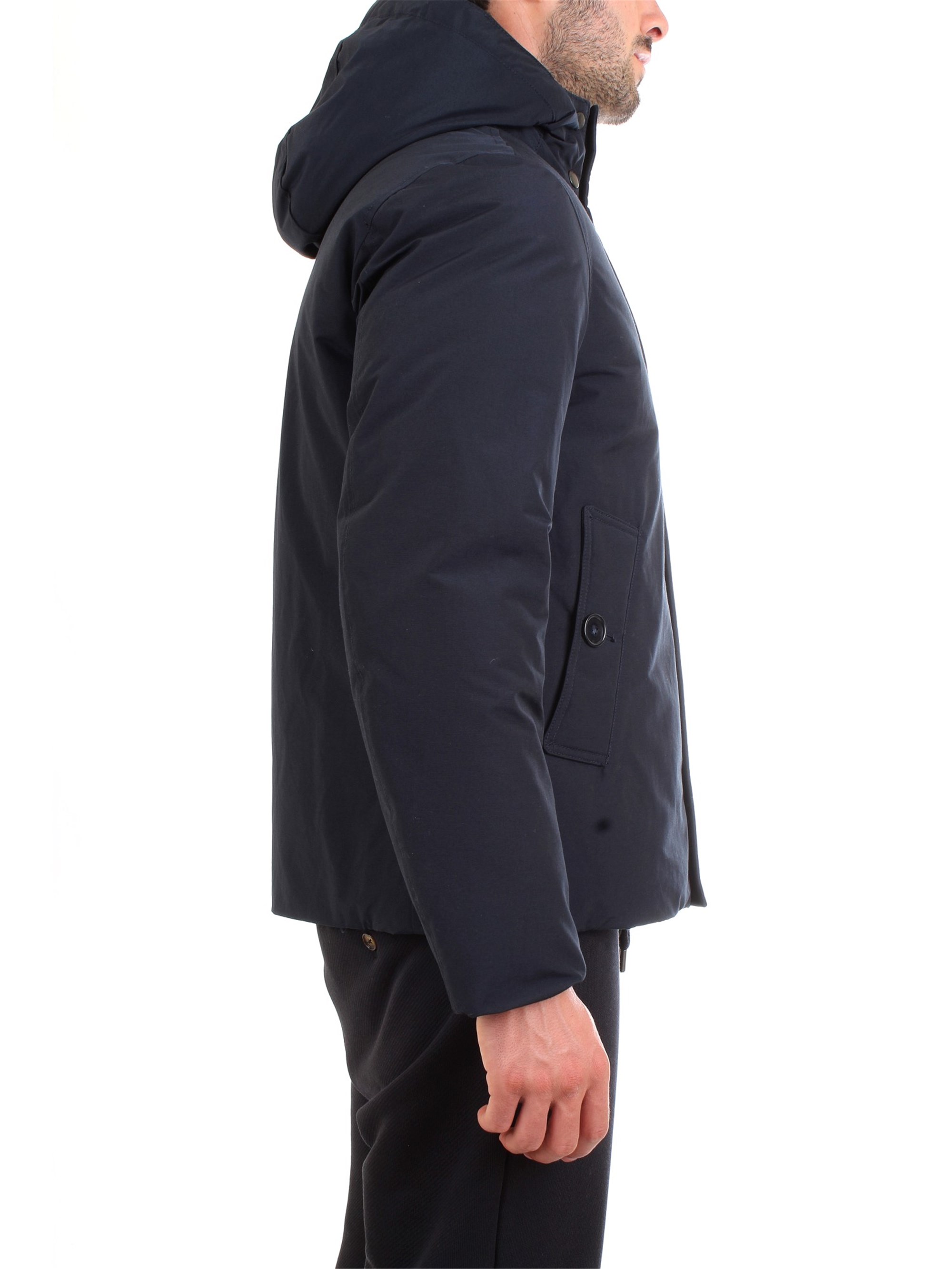 WOOLRICH WOCPS2940 Blue Clothing Man Jacket WOOLRICH WOCPS2940 Blue Clothing Man Jacket