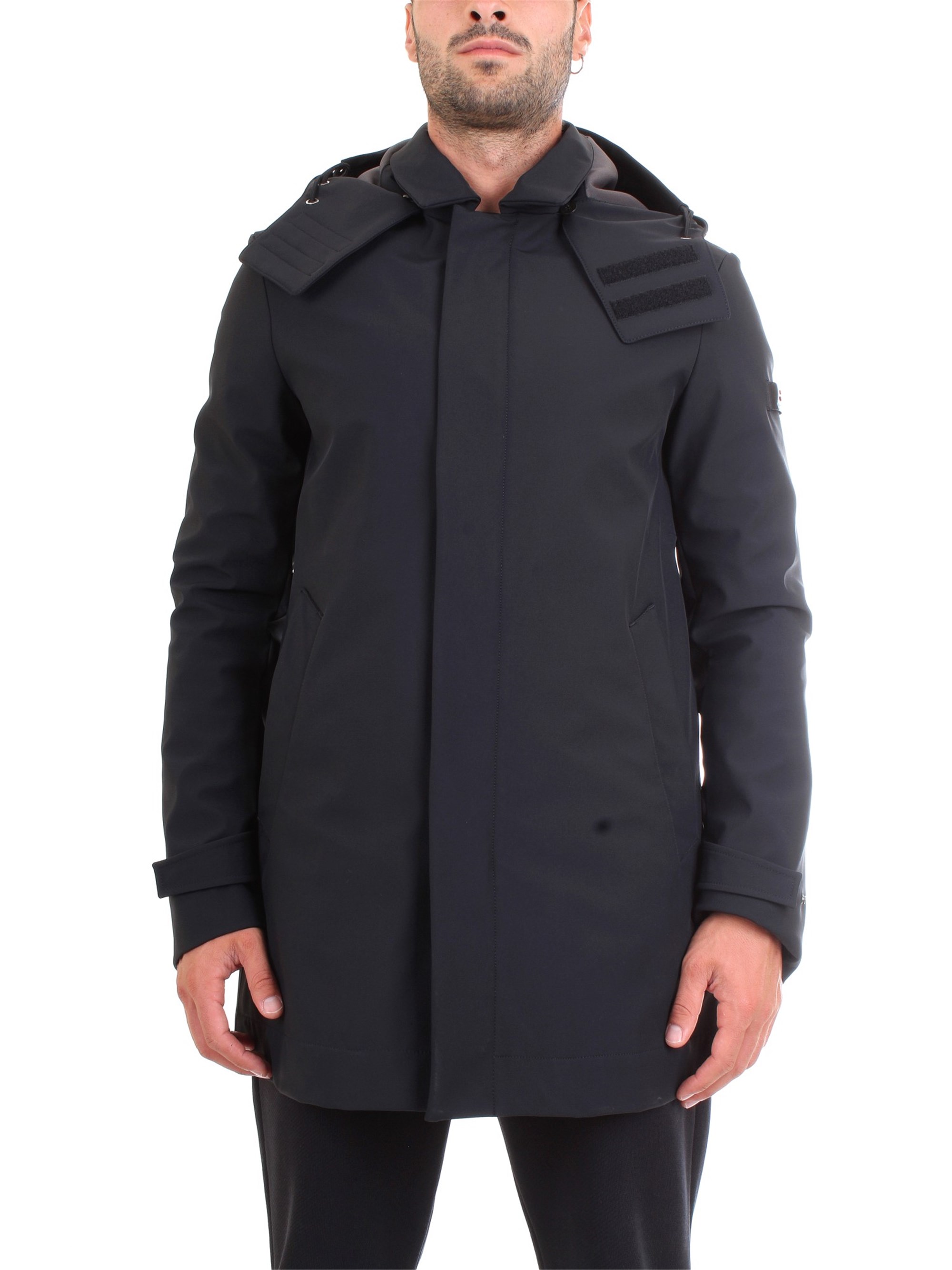 PEUTEREY PEU3310 Black Clothing Man Jacket PEUTEREY PEU3310 Black Clothing Man Jacket
