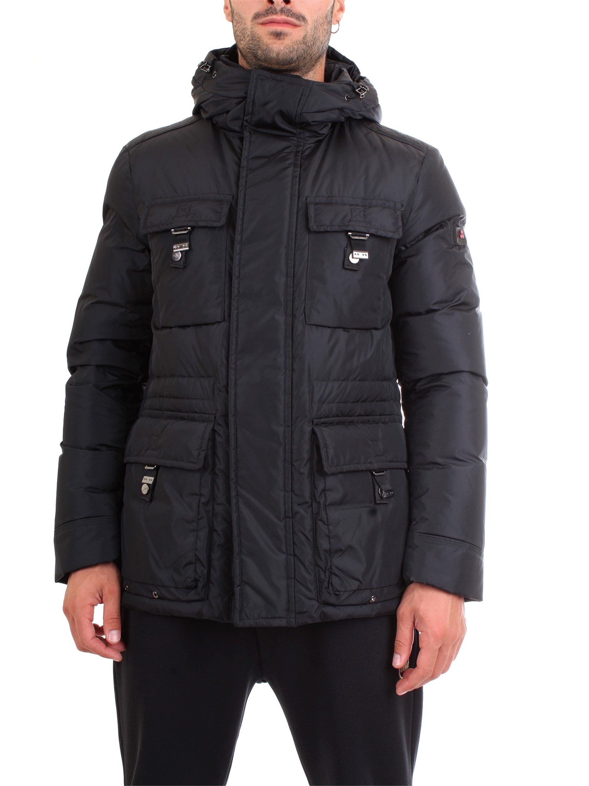 PEUTEREY PEU3402 Black Clothing Man Jacket PEUTEREY PEU3402 Black Clothing Man Jacket