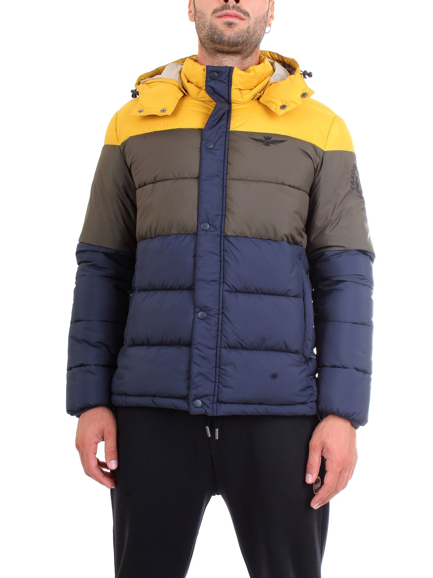 AERONAUTICA MILITARE 192AB1768CT2325 Multicolor Clothing Man Duvet AERONAUTICA MILITARE 192AB1768CT2325 Multicolor Clothing Man Duvet