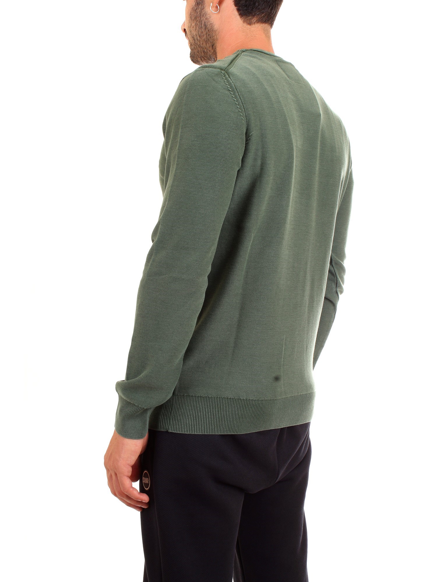 AERONAUTICA MILITARE 192MA1158L282 Green Clothing Man Pullover AERONAUTICA MILITARE 192MA1158L282 Green Clothing Man Pullover