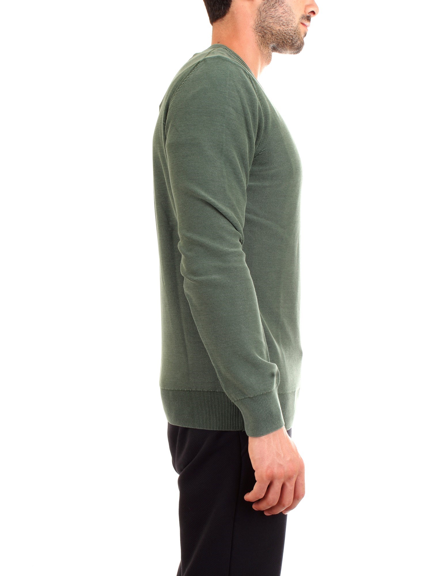 AERONAUTICA MILITARE 192MA1158L282 Green Clothing Man Pullover AERONAUTICA MILITARE 192MA1158L282 Green Clothing Man Pullover