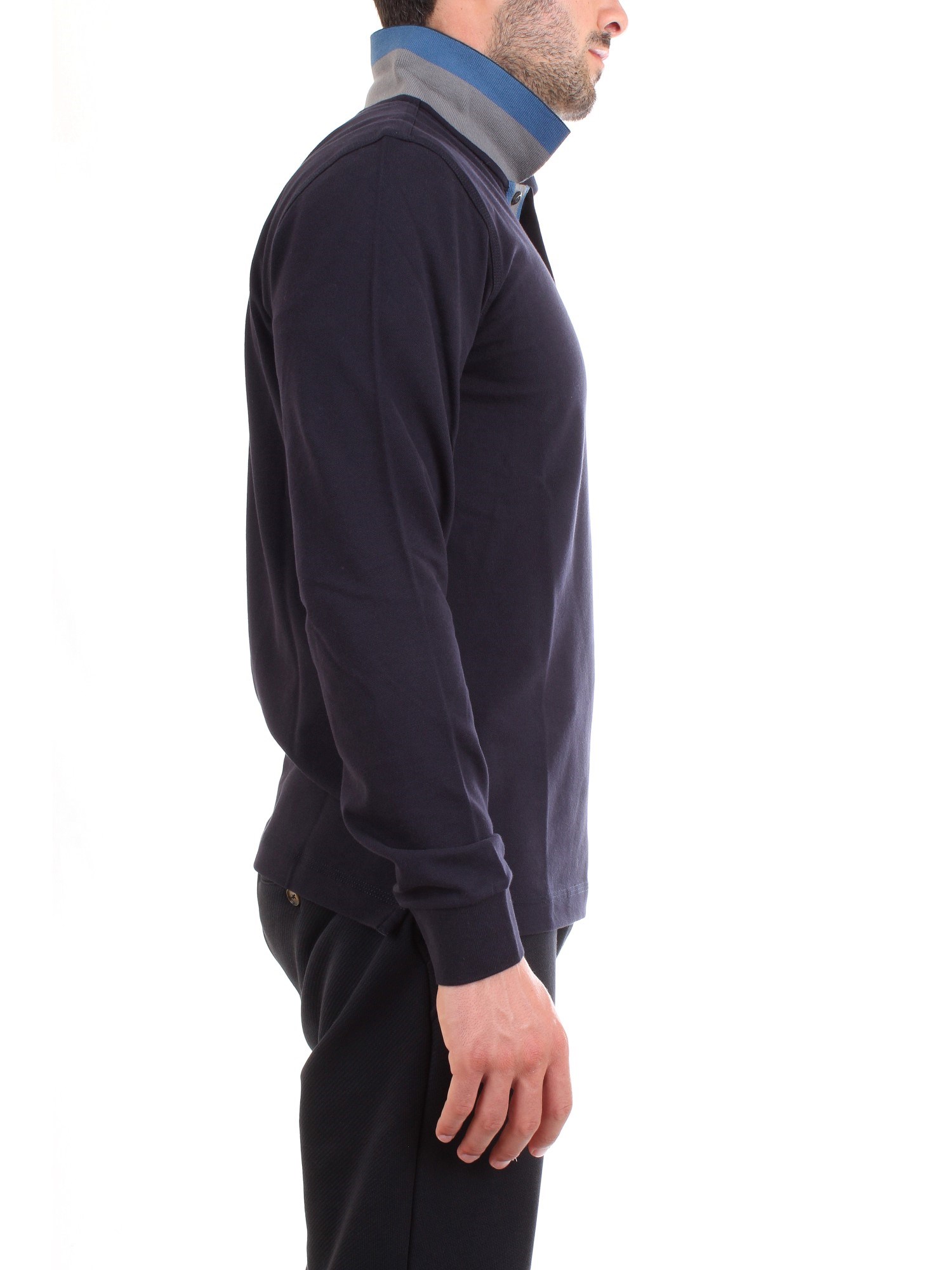 AERONAUTICA MILITARE 192PO1370P116 Blue Clothing Man Polo shirt AERONAUTICA MILITARE 192PO1370P116 Blue Clothing Man Polo shirt