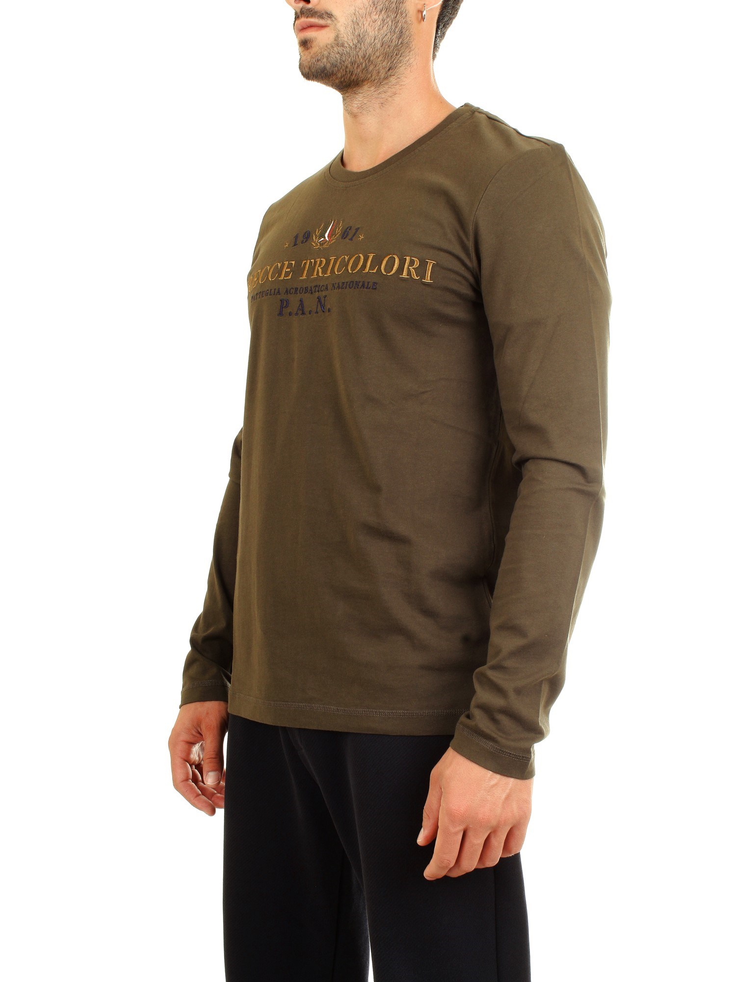 AERONAUTICA MILITARE 192TS1297J452 Green Clothing Man T-Shirt/Polo AERONAUTICA MILITARE 192TS1297J452 Green Clothing Man T-Shirt/Polo