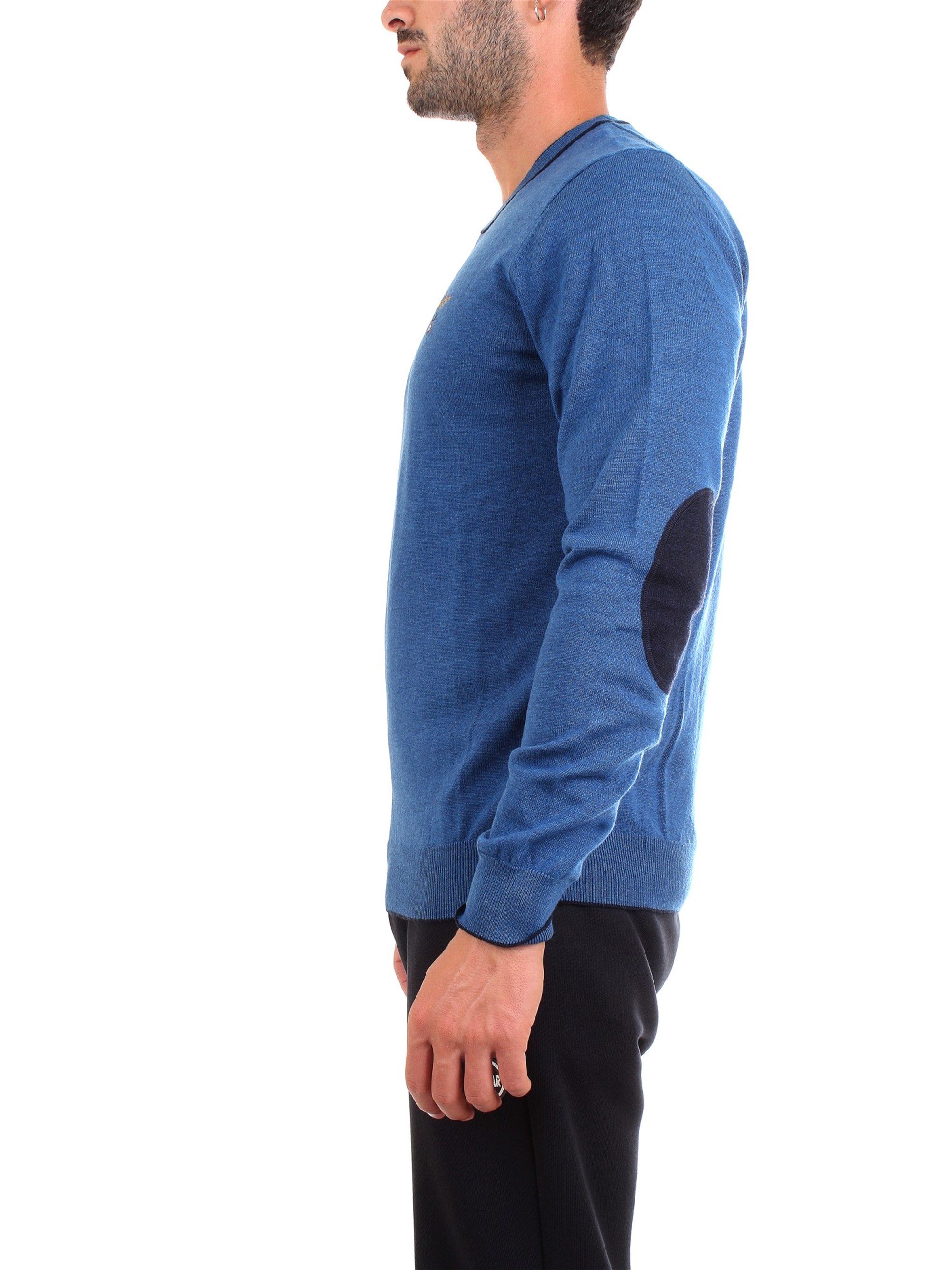 AERONAUTICA MILITARE 192MA1186L257 Royal Clothing Man Pullover AERONAUTICA MILITARE 192MA1186L257 Royal Clothing Man Pullover