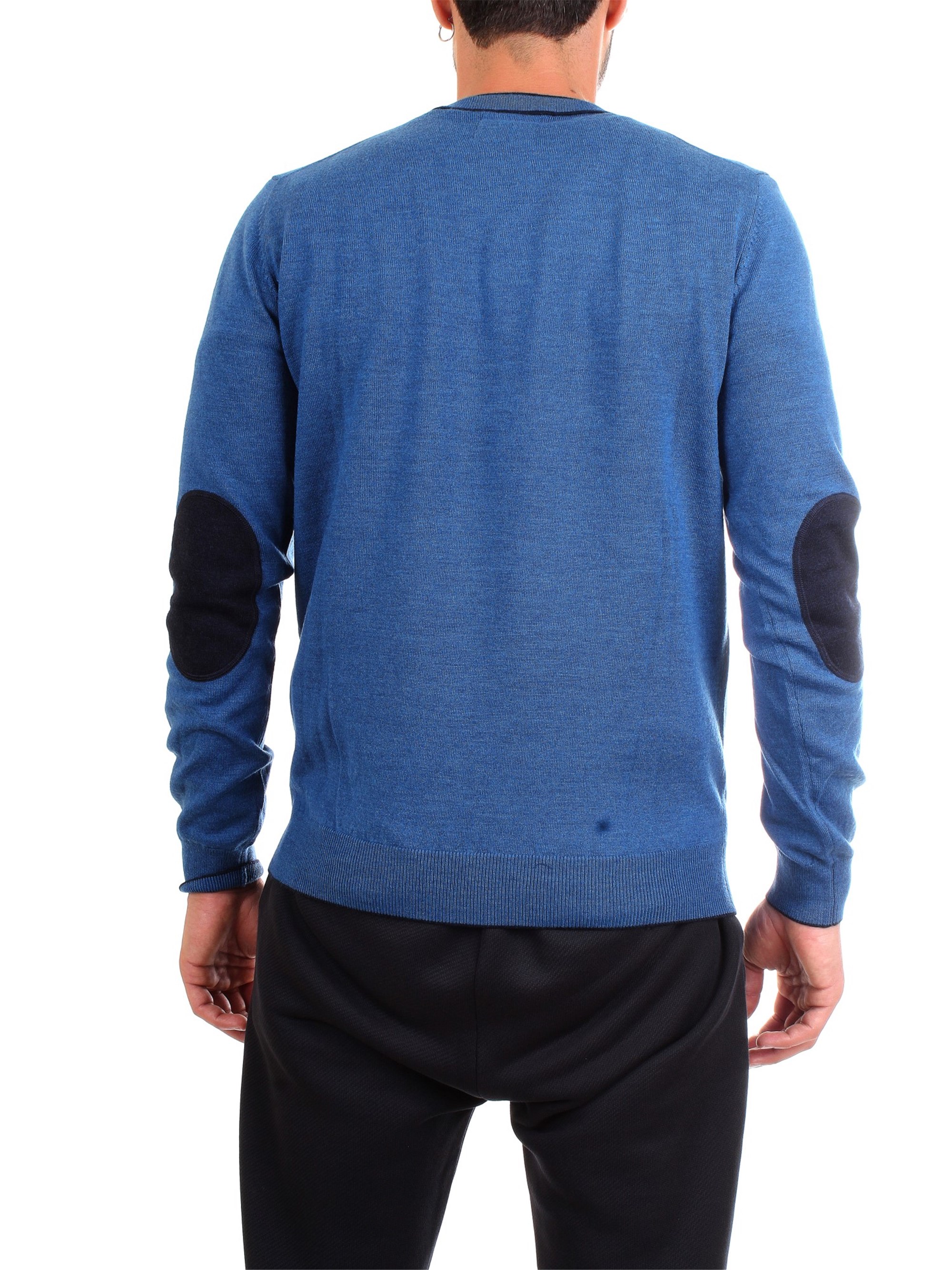 AERONAUTICA MILITARE 192MA1186L257 Royal Clothing Man Pullover AERONAUTICA MILITARE 192MA1186L257 Royal Clothing Man Pullover