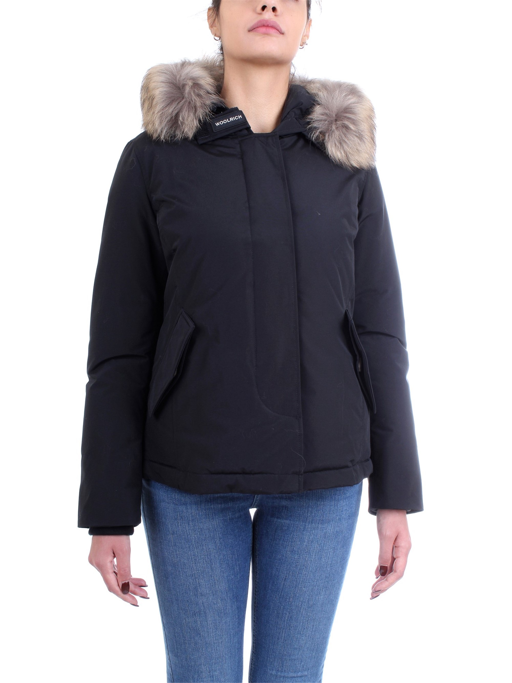 WOOLRICH WWCPS2799 Black Clothing Woman Duvet WOOLRICH WWCPS2799 Black Clothing Woman Duvet