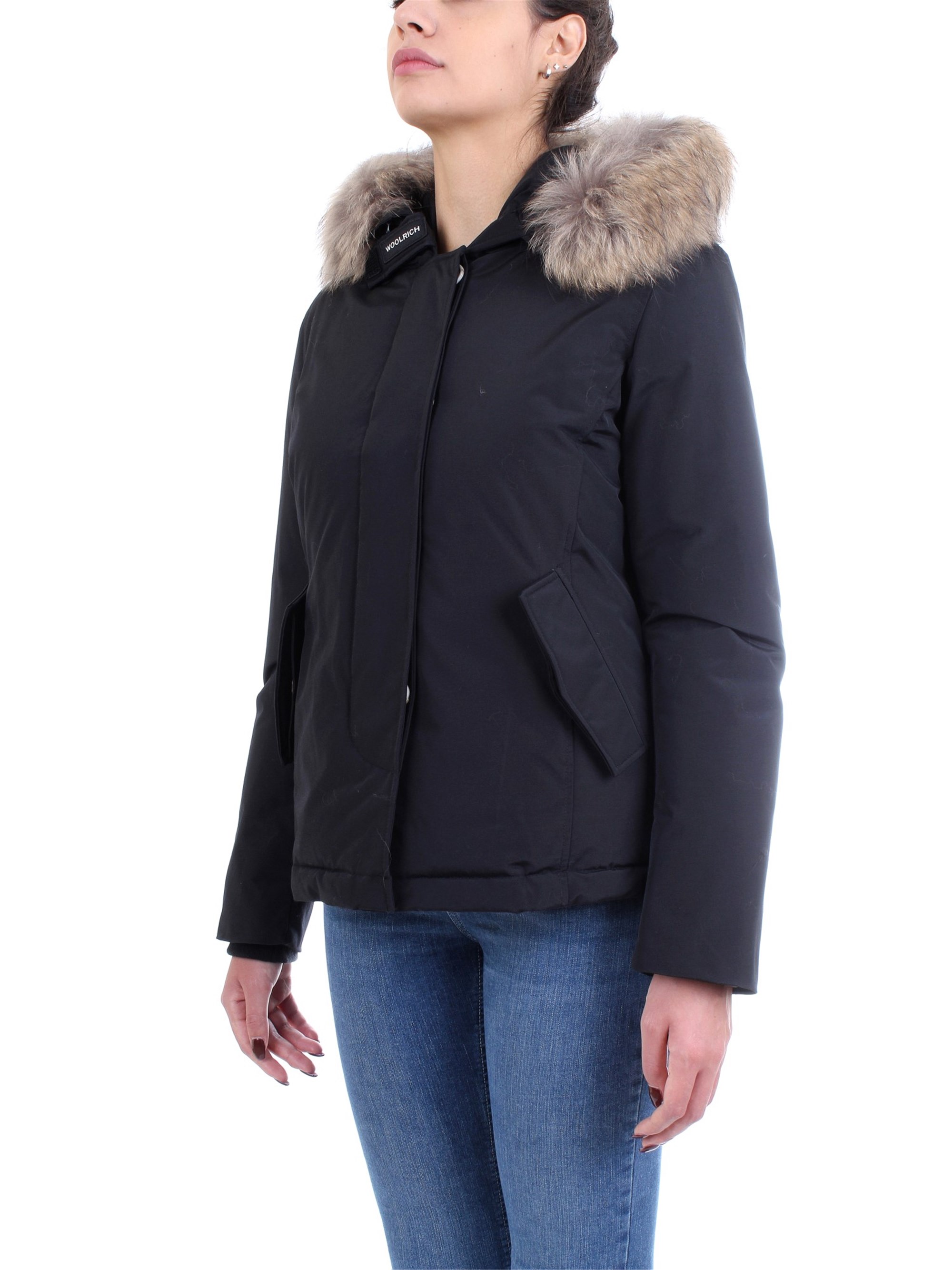WOOLRICH WWCPS2799 Black Clothing Woman Duvet WOOLRICH WWCPS2799 Black Clothing Woman Duvet
