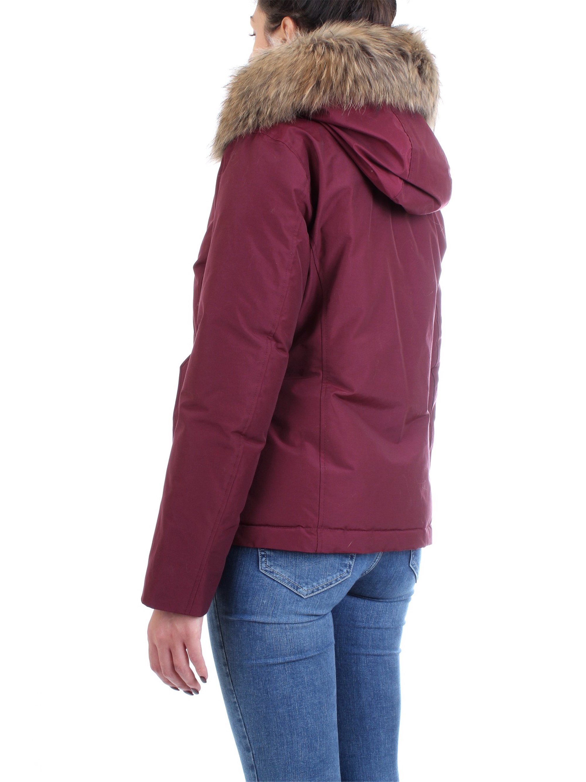 WOOLRICH WWCPS2799 Wine Clothing Woman Duvet WOOLRICH WWCPS2799 Wine Clothing Woman Duvet