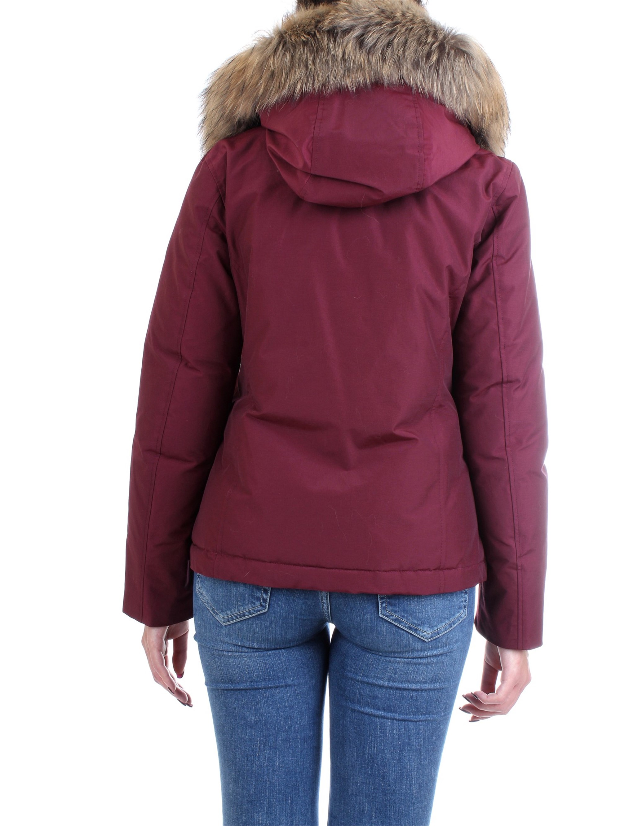 WOOLRICH WWCPS2799 Wine Clothing Woman Duvet WOOLRICH WWCPS2799 Wine Clothing Woman Duvet