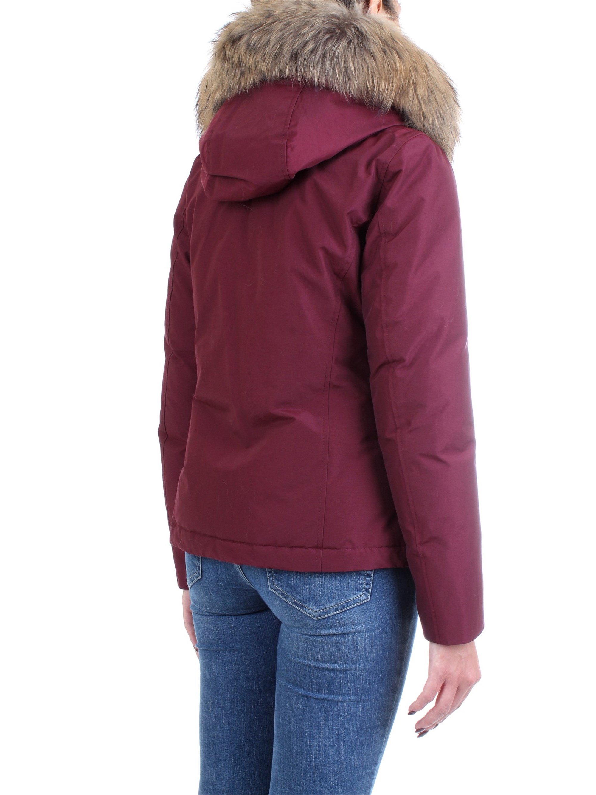 WOOLRICH WWCPS2799 Wine Clothing Woman Duvet WOOLRICH WWCPS2799 Wine Clothing Woman Duvet