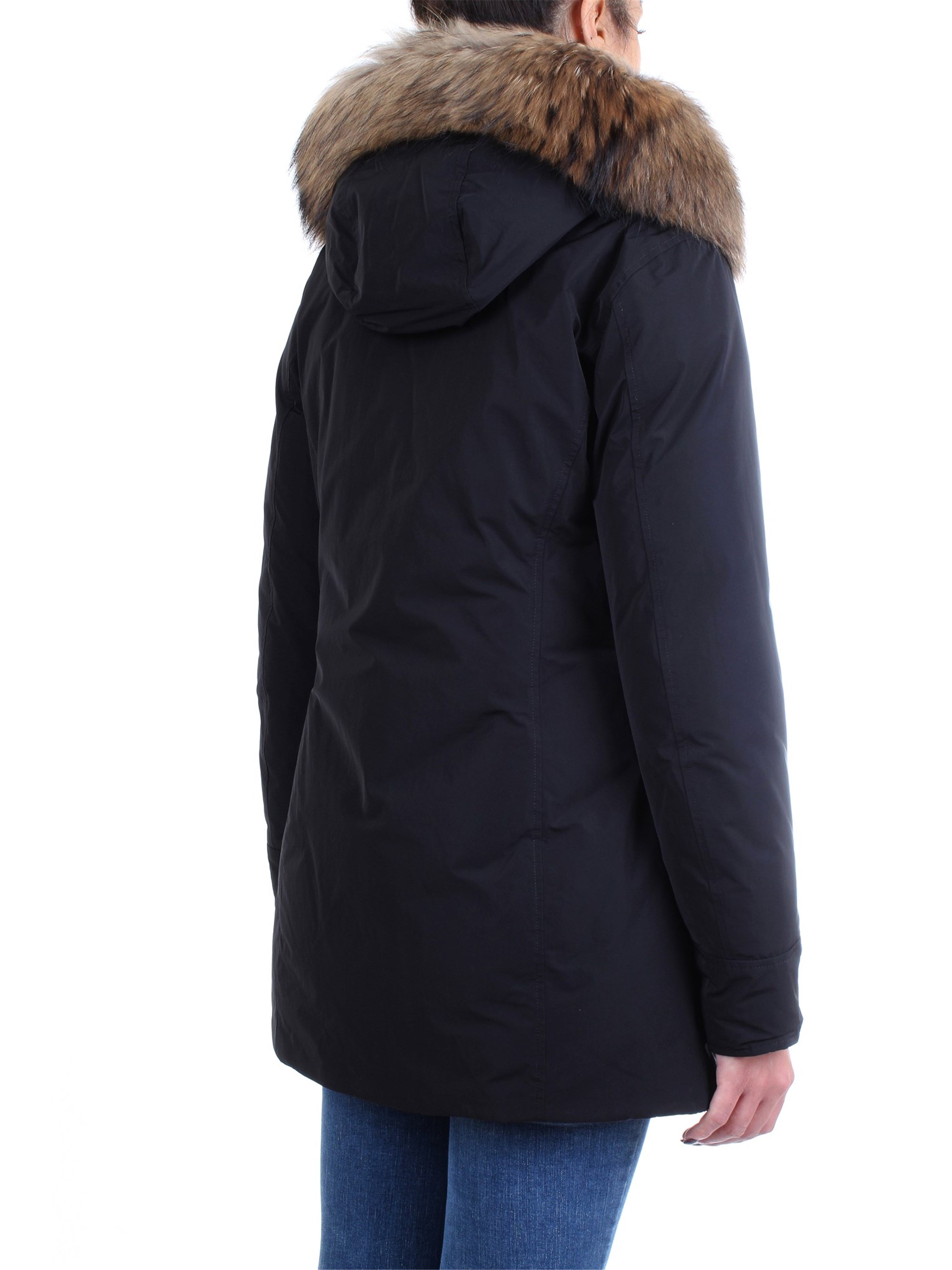 WOOLRICH WWCPS2833 Black Clothing Woman Duvet WOOLRICH WWCPS2833 Black Clothing Woman Duvet