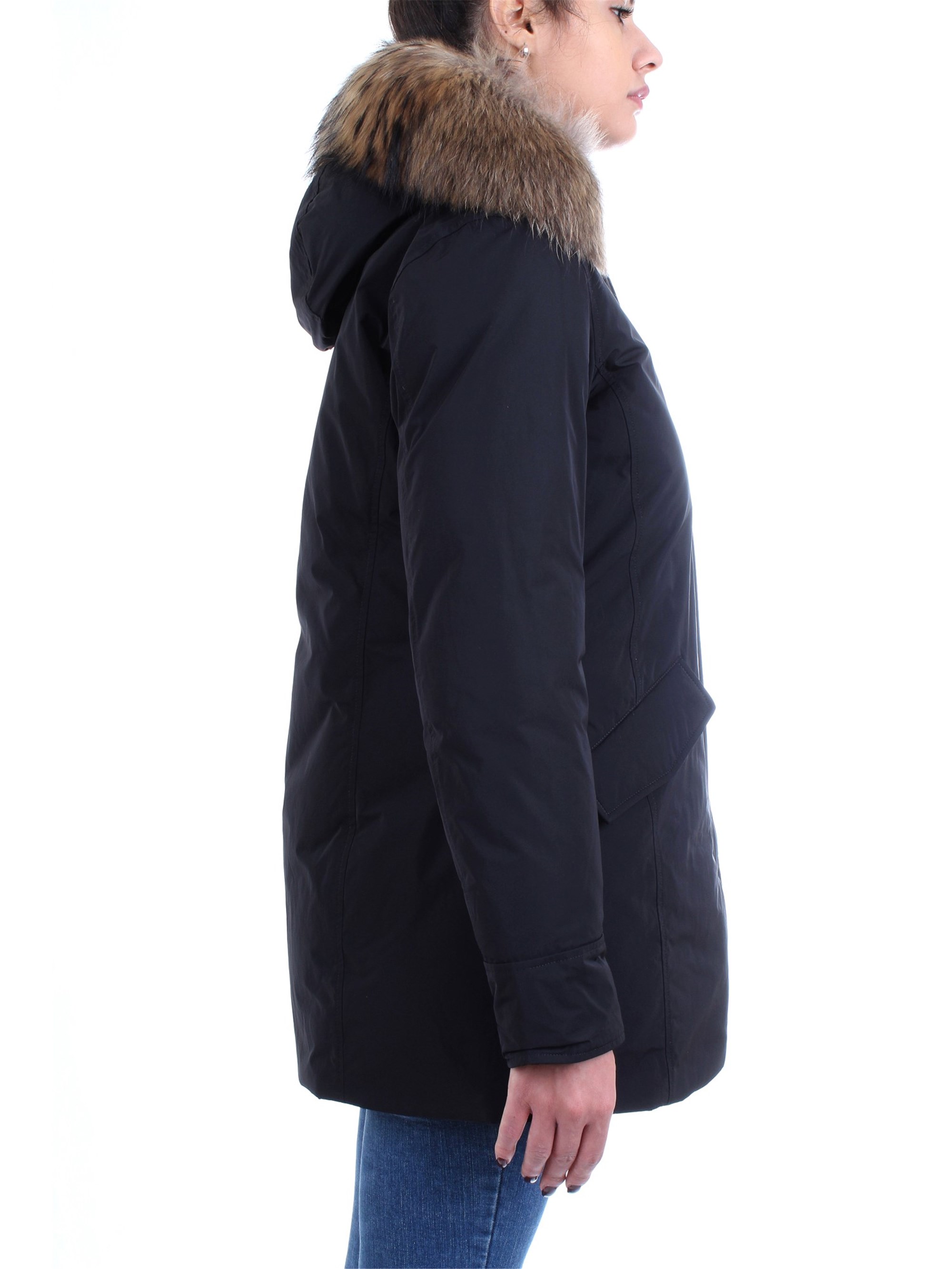 WOOLRICH WWCPS2833 Black Clothing Woman Duvet WOOLRICH WWCPS2833 Black Clothing Woman Duvet