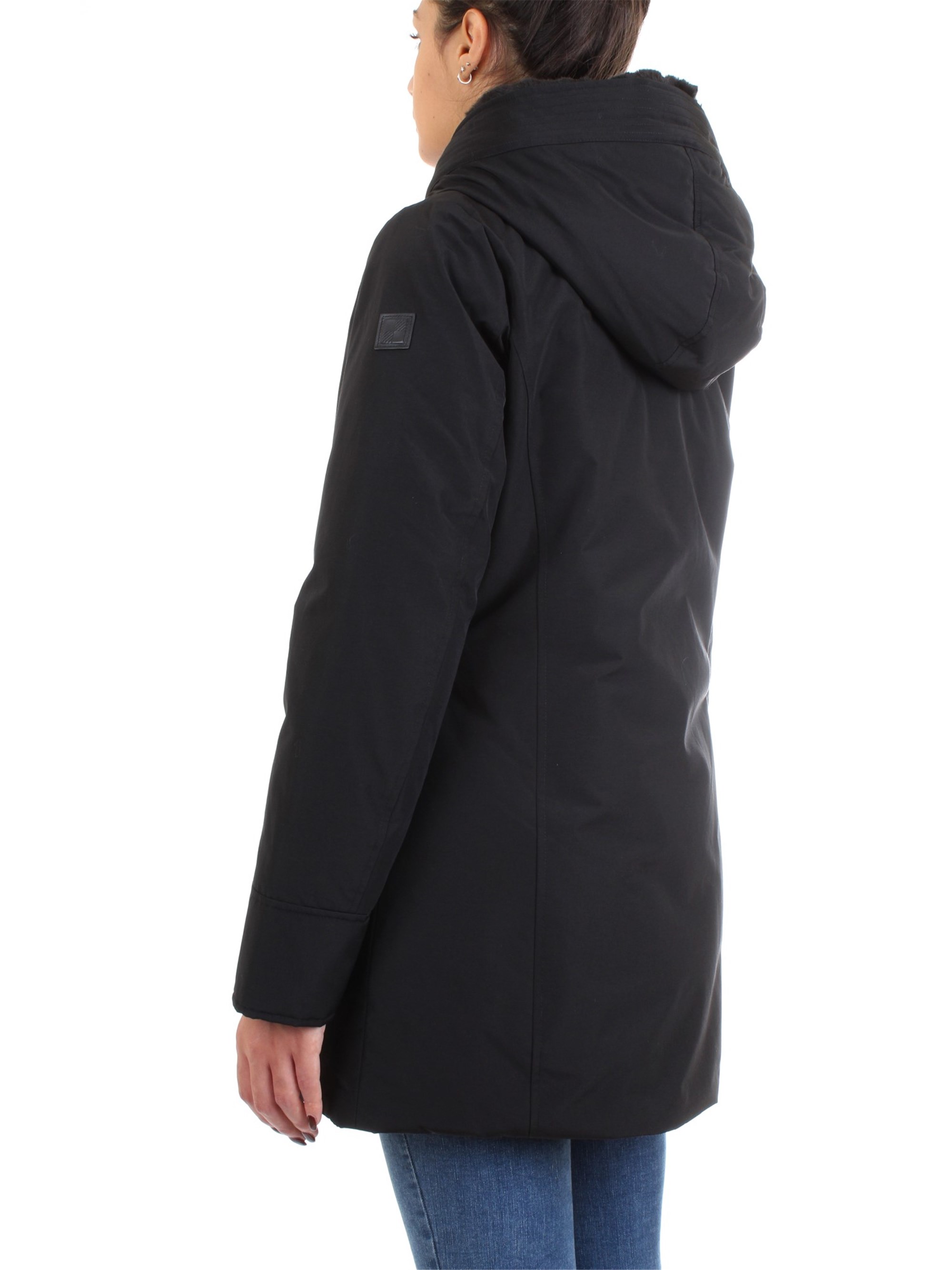 WOOLRICH WWCPS2803 Black Clothing Woman Duvet WOOLRICH WWCPS2803 Black Clothing Woman Duvet