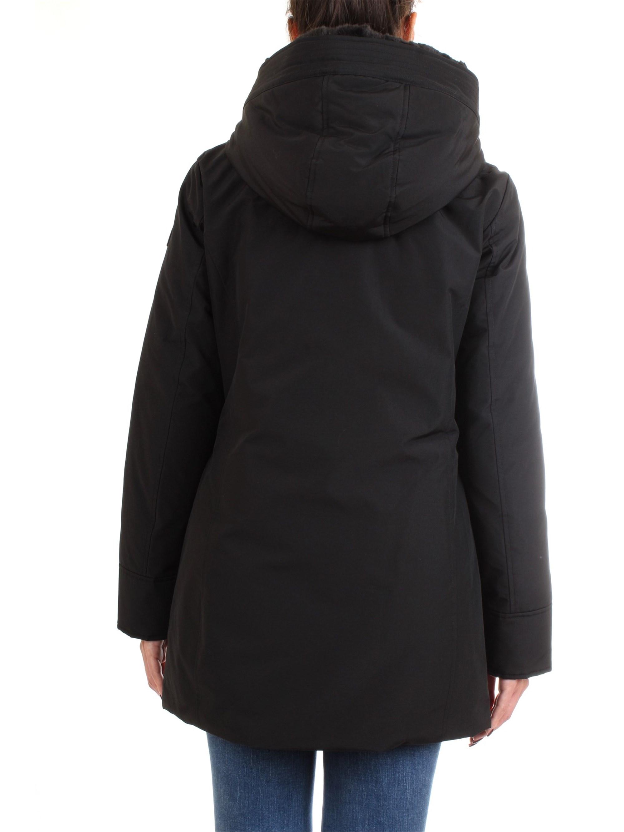 WOOLRICH WWCPS2803 Black Clothing Woman Duvet WOOLRICH WWCPS2803 Black Clothing Woman Duvet