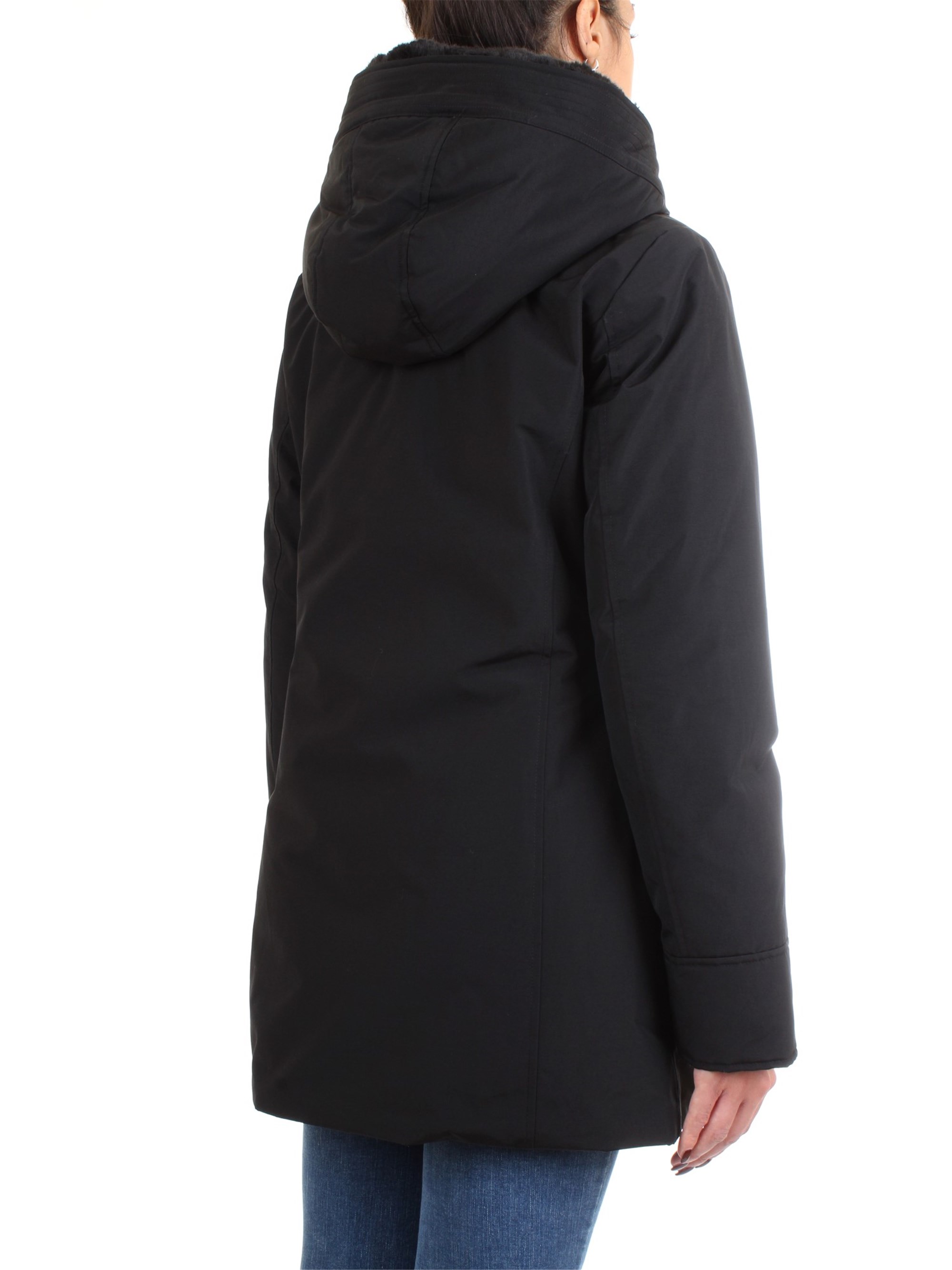 WOOLRICH WWCPS2803 Black Clothing Woman Duvet WOOLRICH WWCPS2803 Black Clothing Woman Duvet
