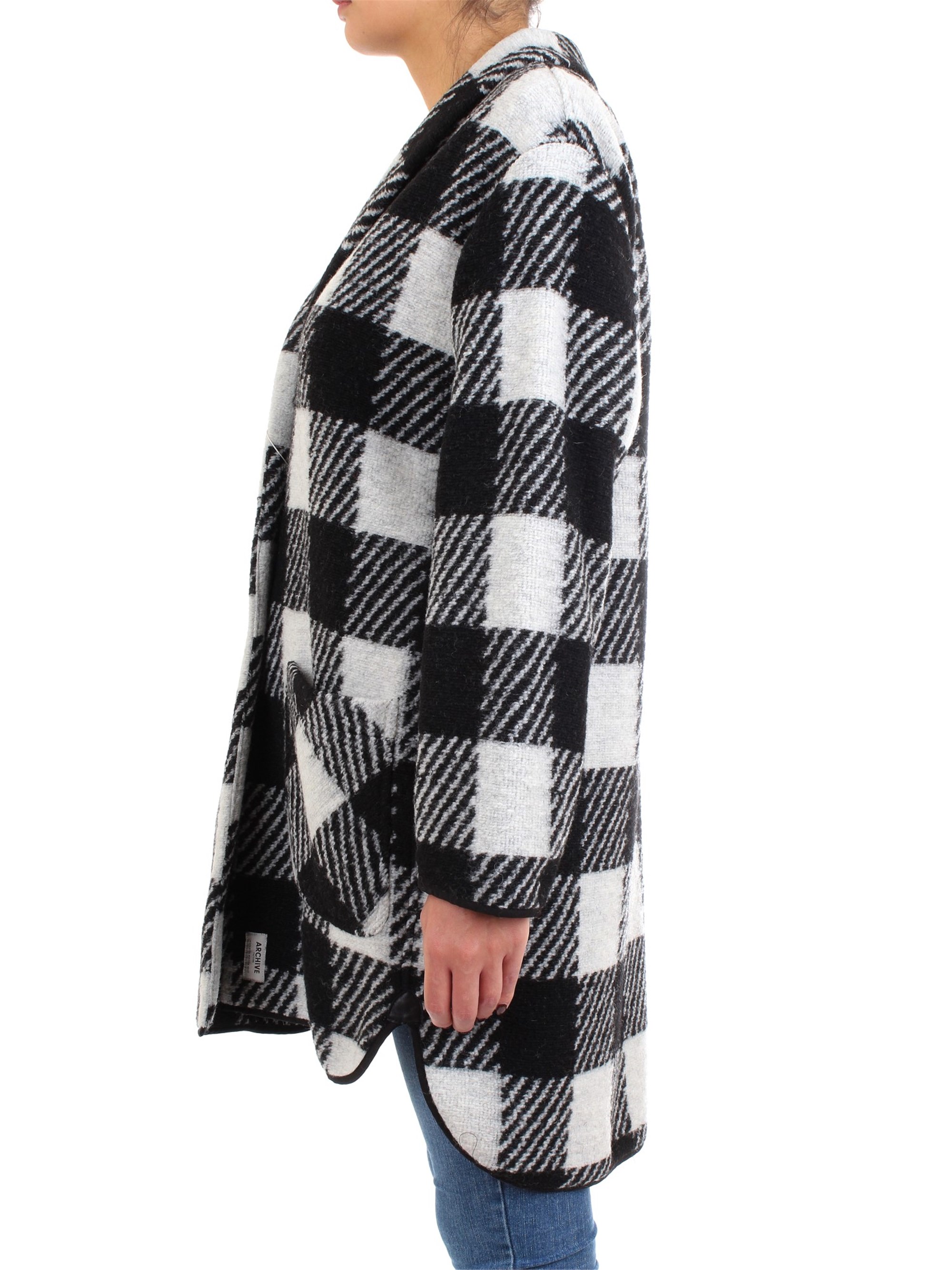 WOOLRICH WWTSC0050 White Clothing Woman Overcoat WOOLRICH WWTSC0050 White Clothing Woman Overcoat