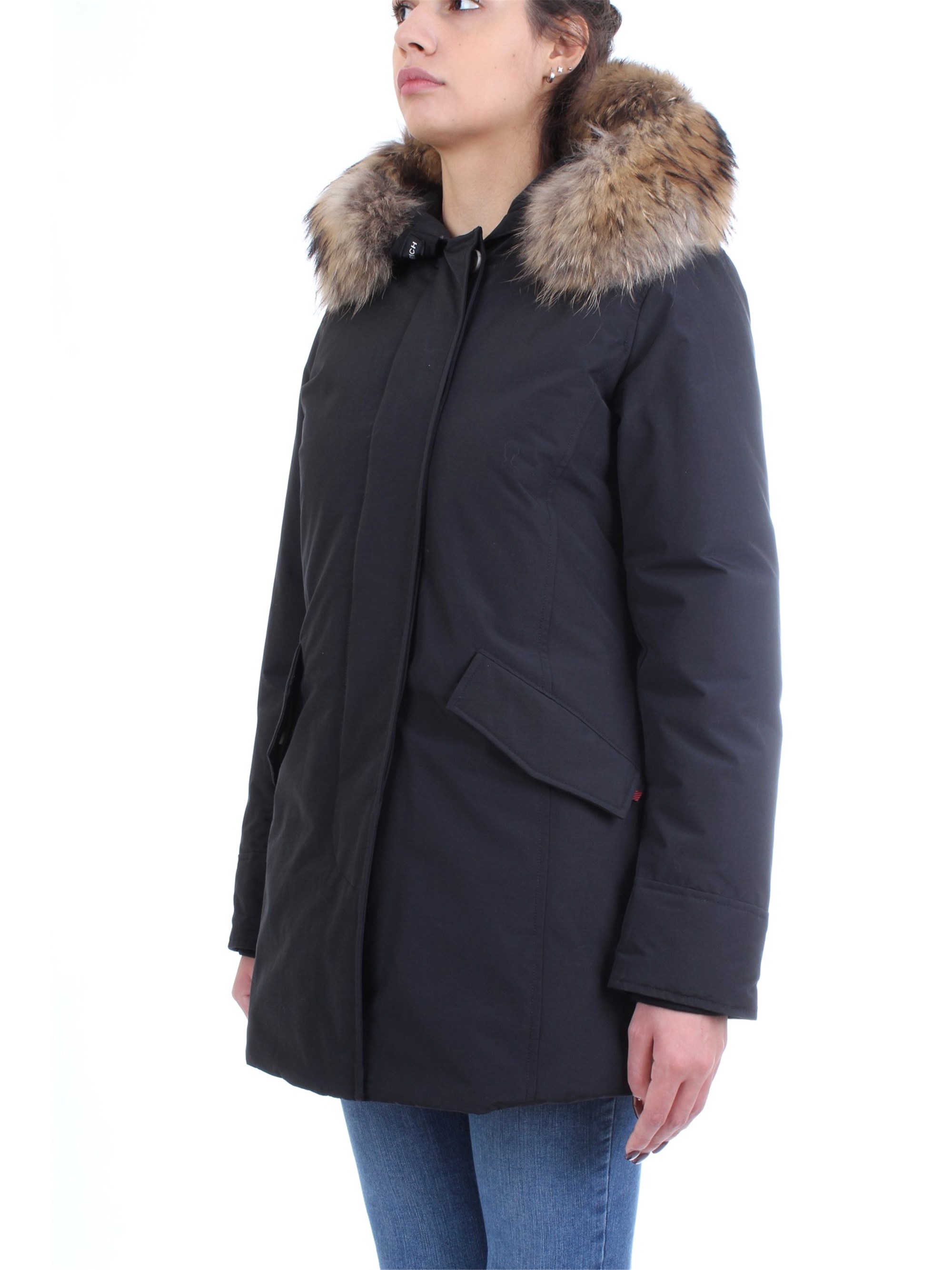 WOOLRICH WWCPS2762 Black Clothing Woman Duvet WOOLRICH WWCPS2762 Black Clothing Woman Duvet