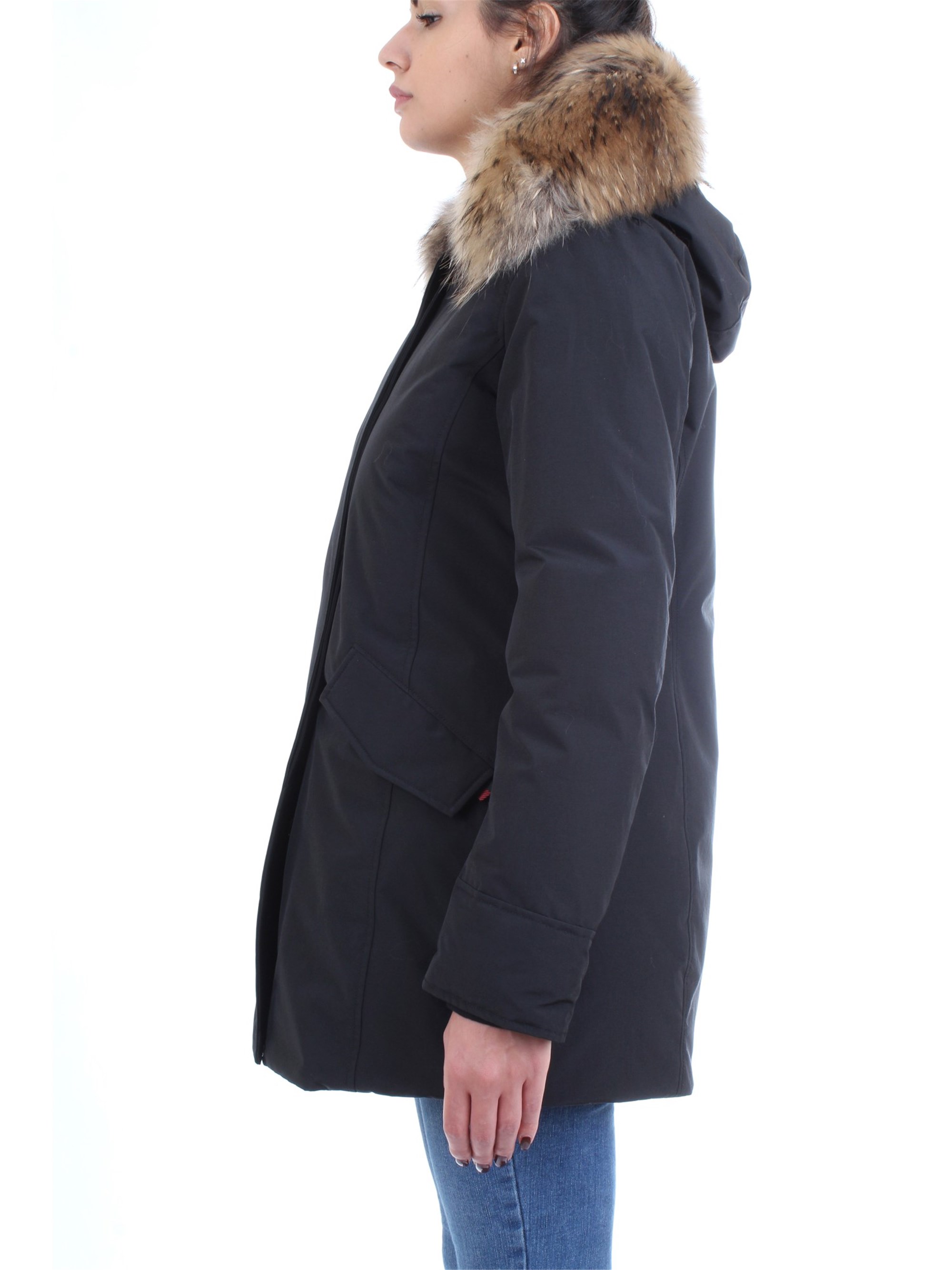 WOOLRICH WWCPS2762 Black Clothing Woman Duvet WOOLRICH WWCPS2762 Black Clothing Woman Duvet