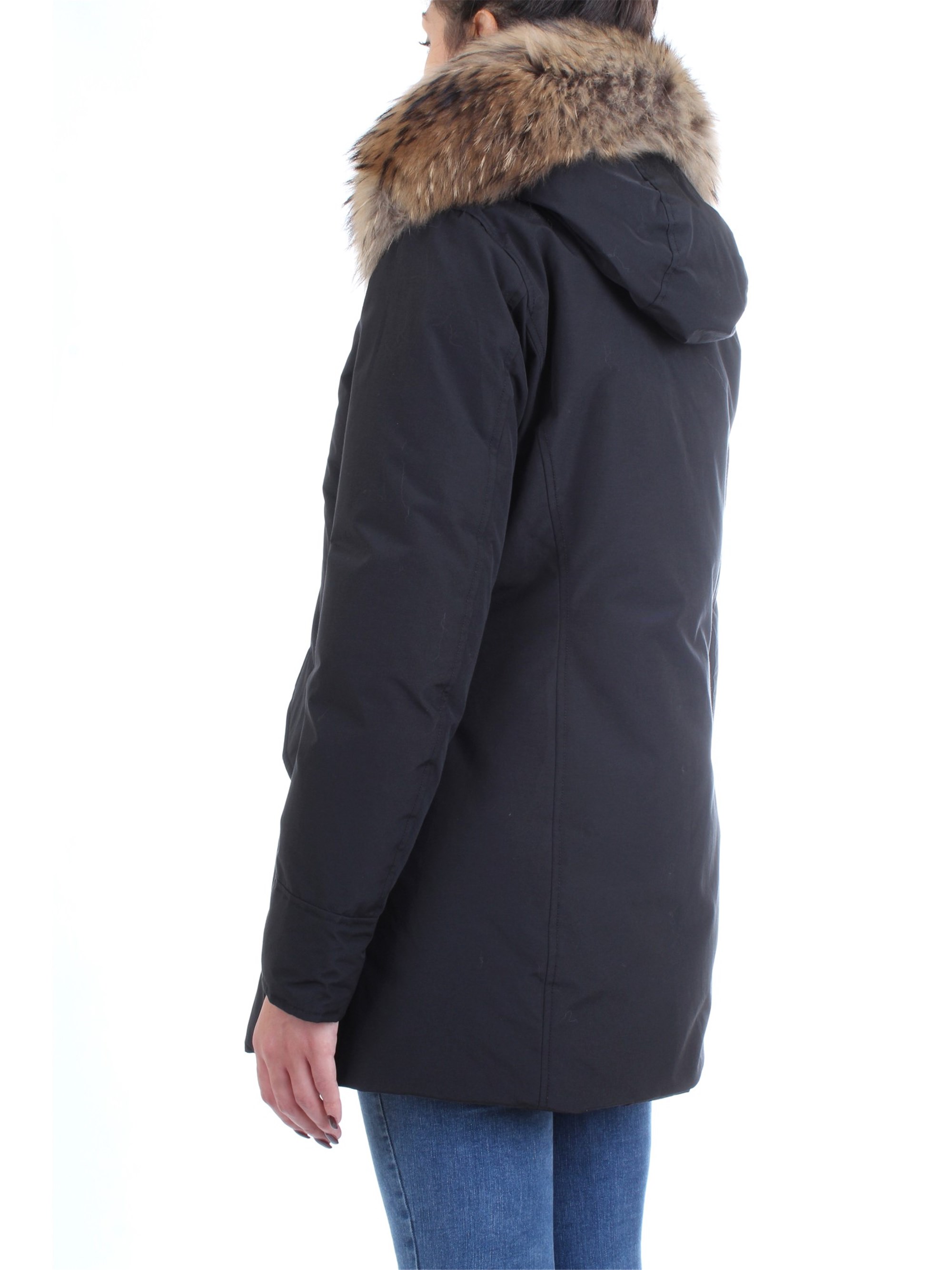WOOLRICH WWCPS2762 Black Clothing Woman Duvet WOOLRICH WWCPS2762 Black Clothing Woman Duvet