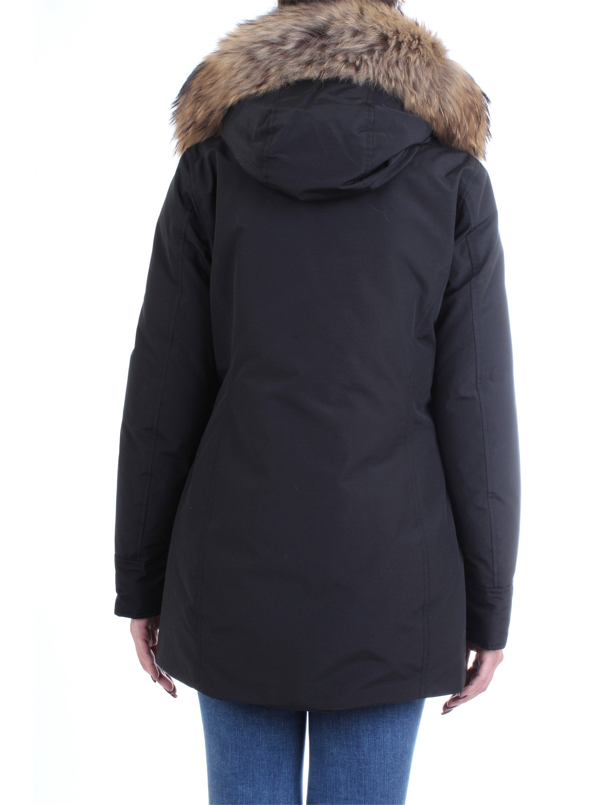 WOOLRICH WWCPS2762 Black Clothing Woman Duvet WOOLRICH WWCPS2762 Black Clothing Woman Duvet