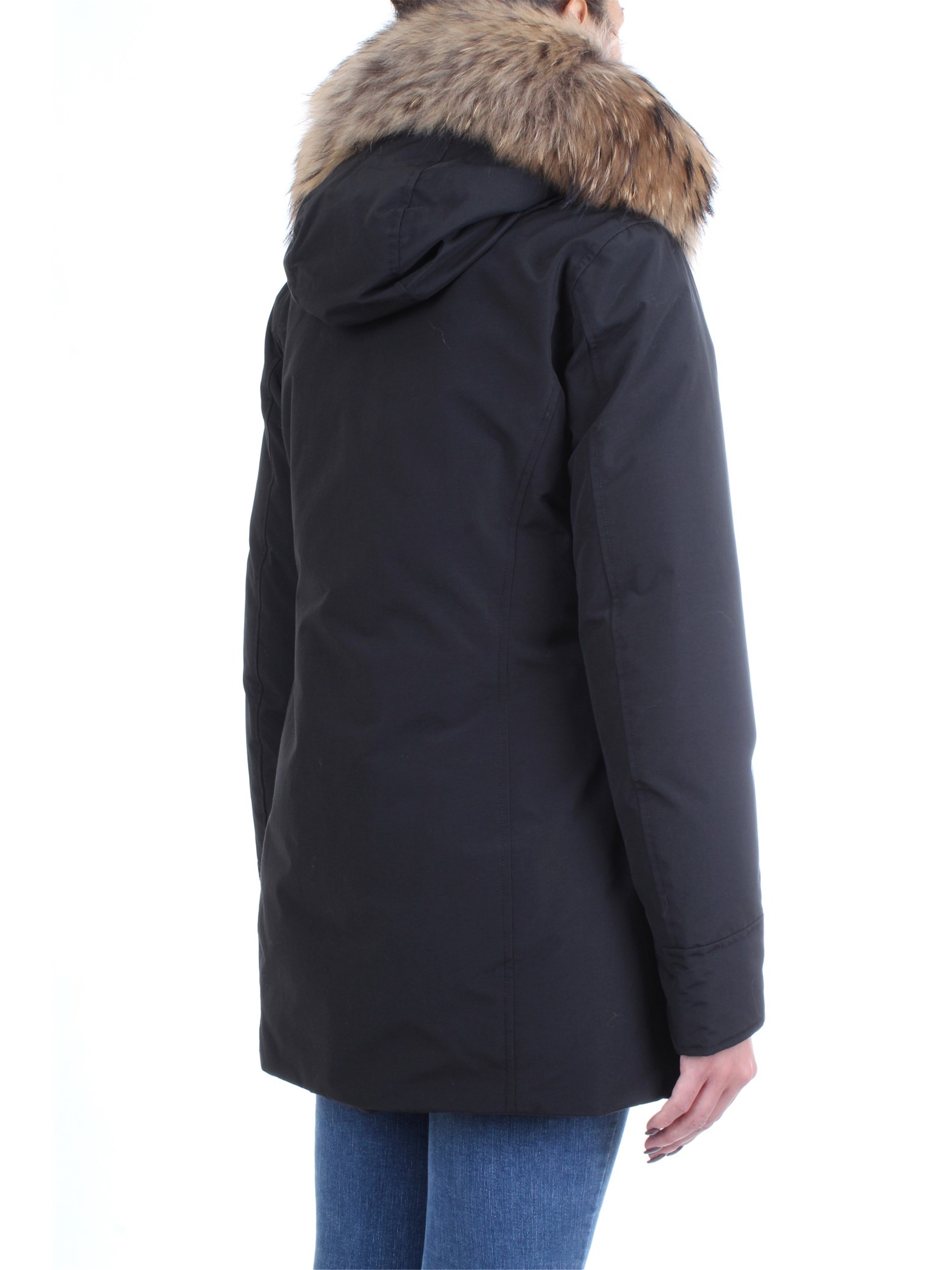 WOOLRICH WWCPS2762 Black Clothing Woman Duvet WOOLRICH WWCPS2762 Black Clothing Woman Duvet