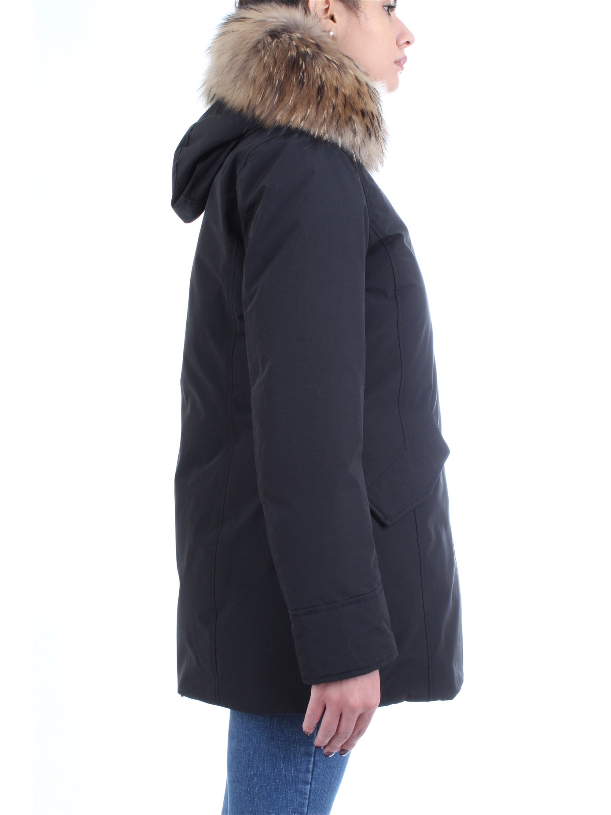 WOOLRICH WWCPS2762 Black Clothing Woman Duvet WOOLRICH WWCPS2762 Black Clothing Woman Duvet