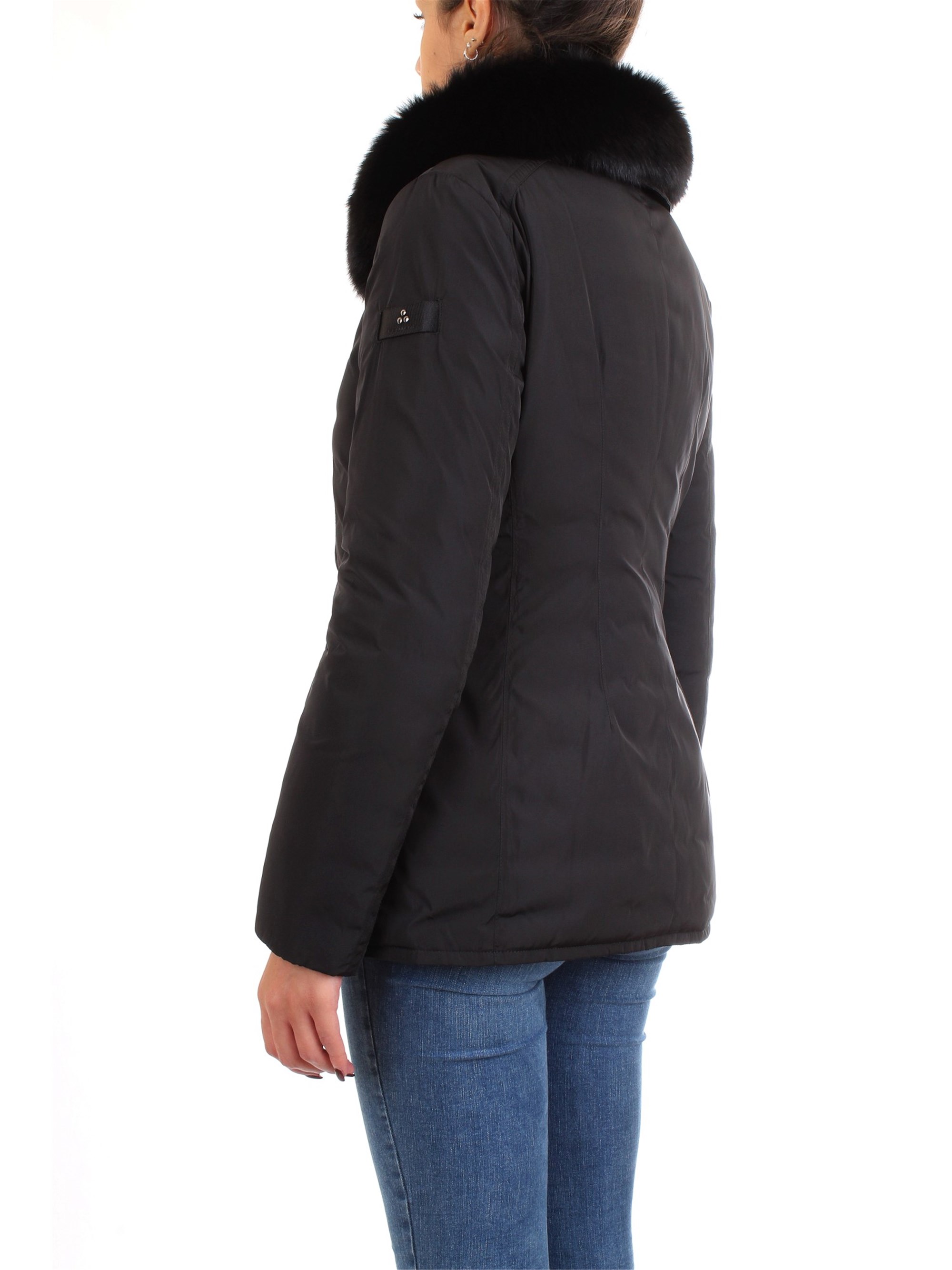 PEUTEREY PED3334 Black Clothing Woman Duvet PEUTEREY PED3334 Black Clothing Woman Duvet