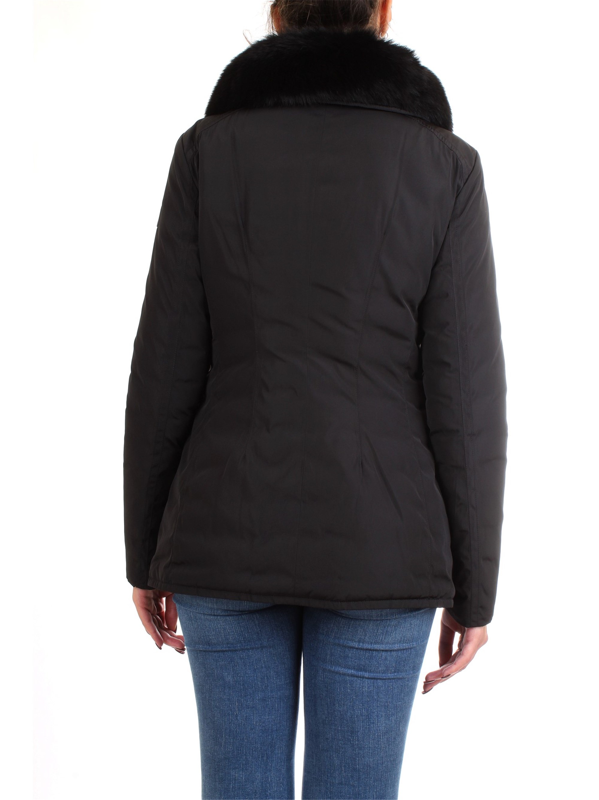 PEUTEREY PED3334 Black Clothing Woman Duvet PEUTEREY PED3334 Black Clothing Woman Duvet