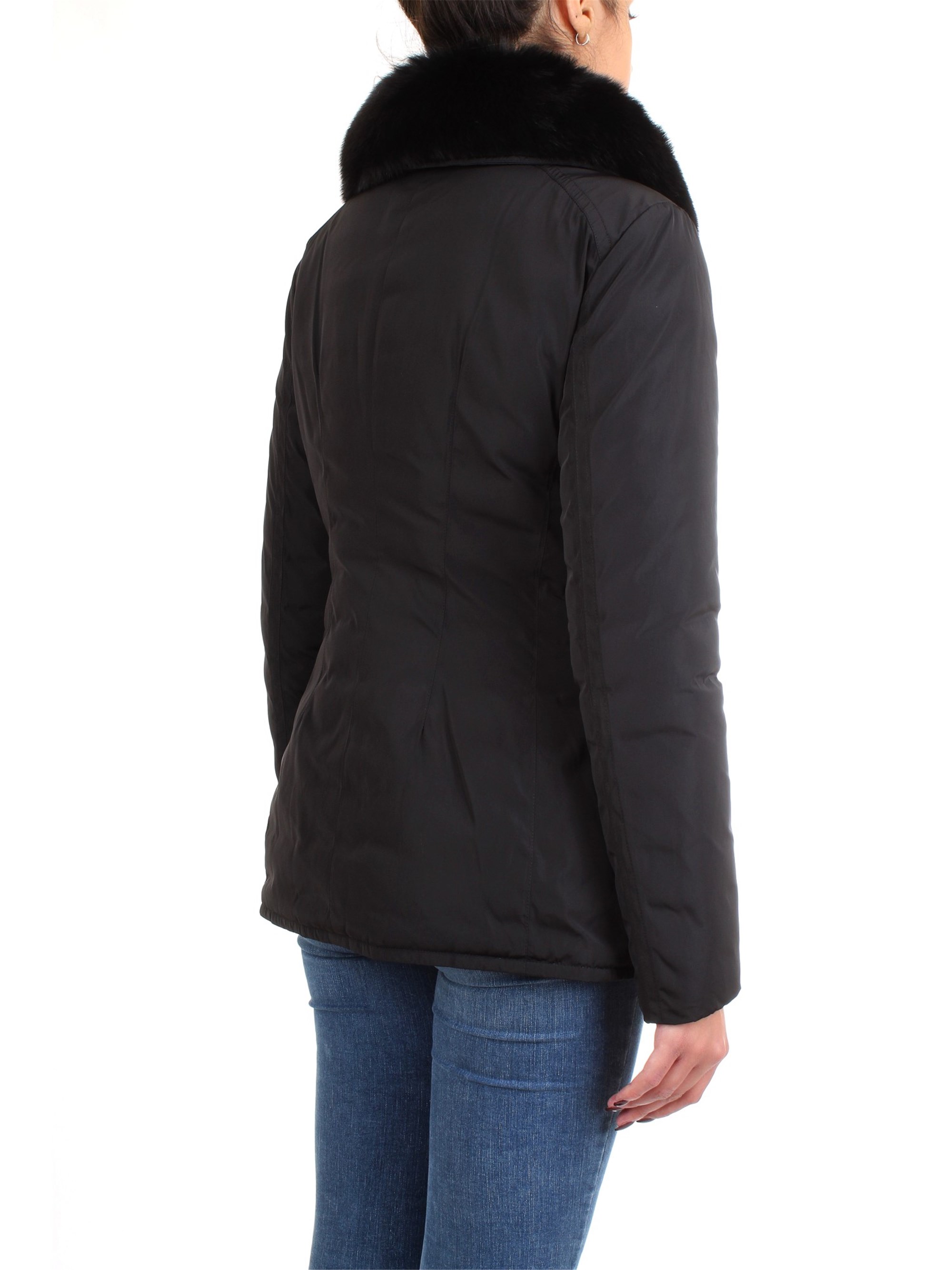 PEUTEREY PED3334 Black Clothing Woman Duvet PEUTEREY PED3334 Black Clothing Woman Duvet