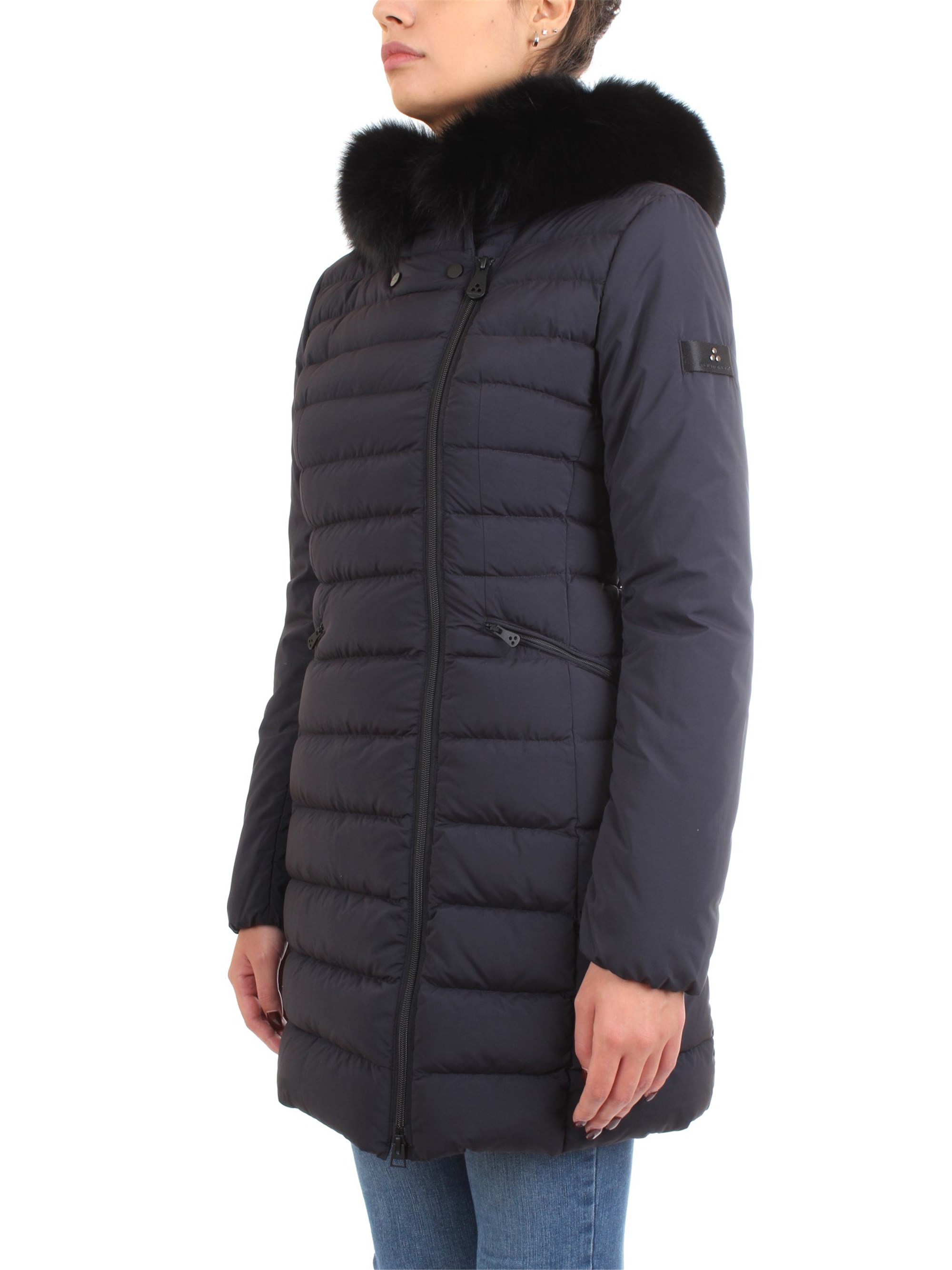 PEUTEREY PED3323 Black Clothing Woman Duvet PEUTEREY PED3323 Black Clothing Woman Duvet