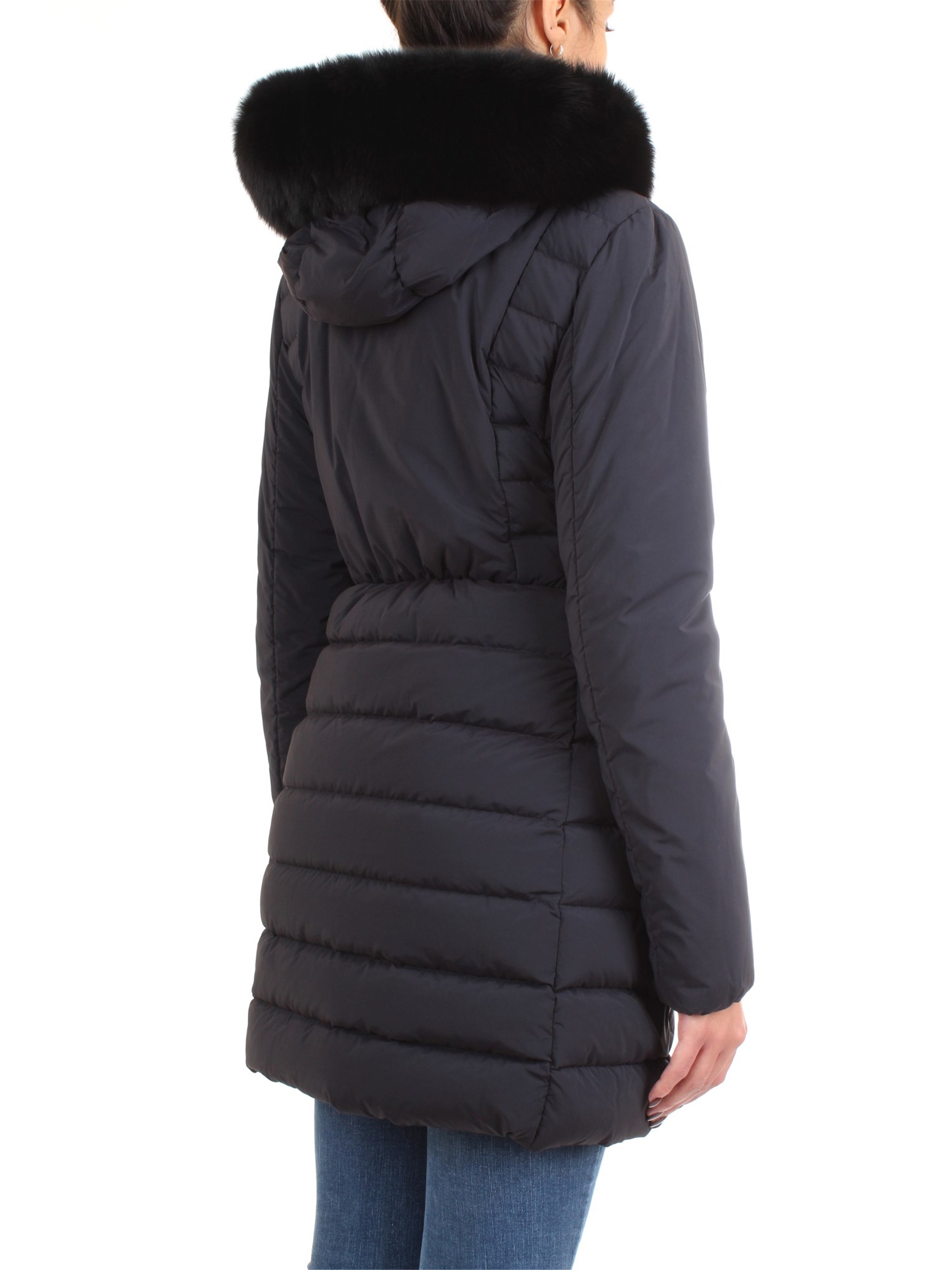 PEUTEREY PED3323 Black Clothing Woman Duvet PEUTEREY PED3323 Black Clothing Woman Duvet