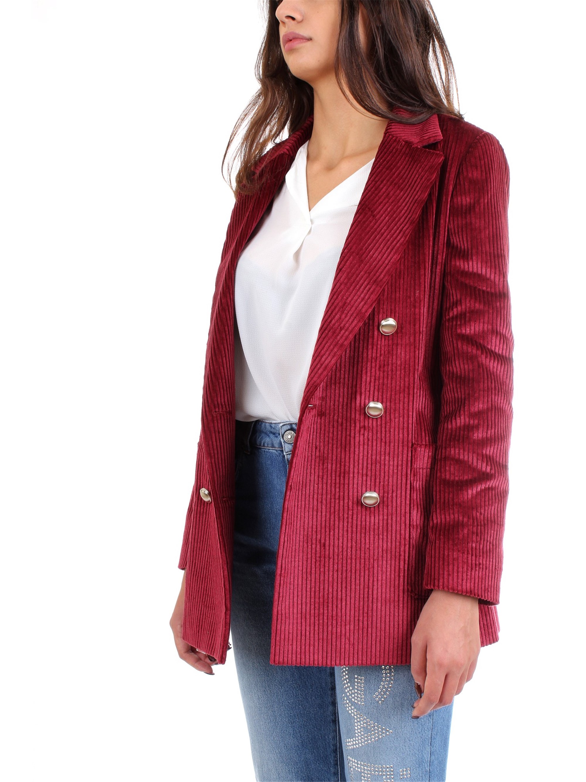 PENNYBLACK 20440619 Bordeaux Clothing Woman Jacket PENNYBLACK 20440619 Bordeaux Clothing Woman Jacket
