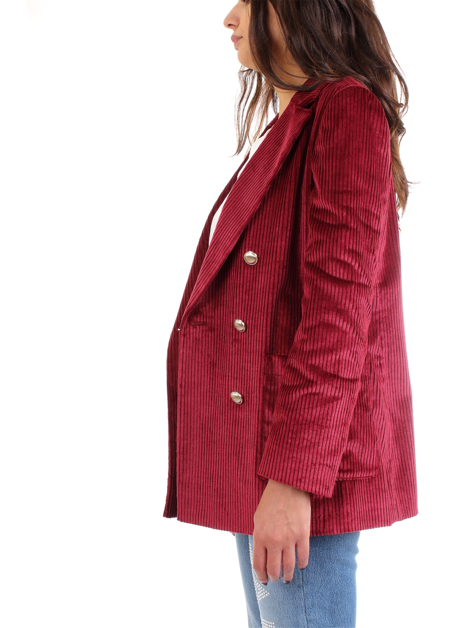 PENNYBLACK 20440619 Bordeaux Clothing Woman Jacket PENNYBLACK 20440619 Bordeaux Clothing Woman Jacket
