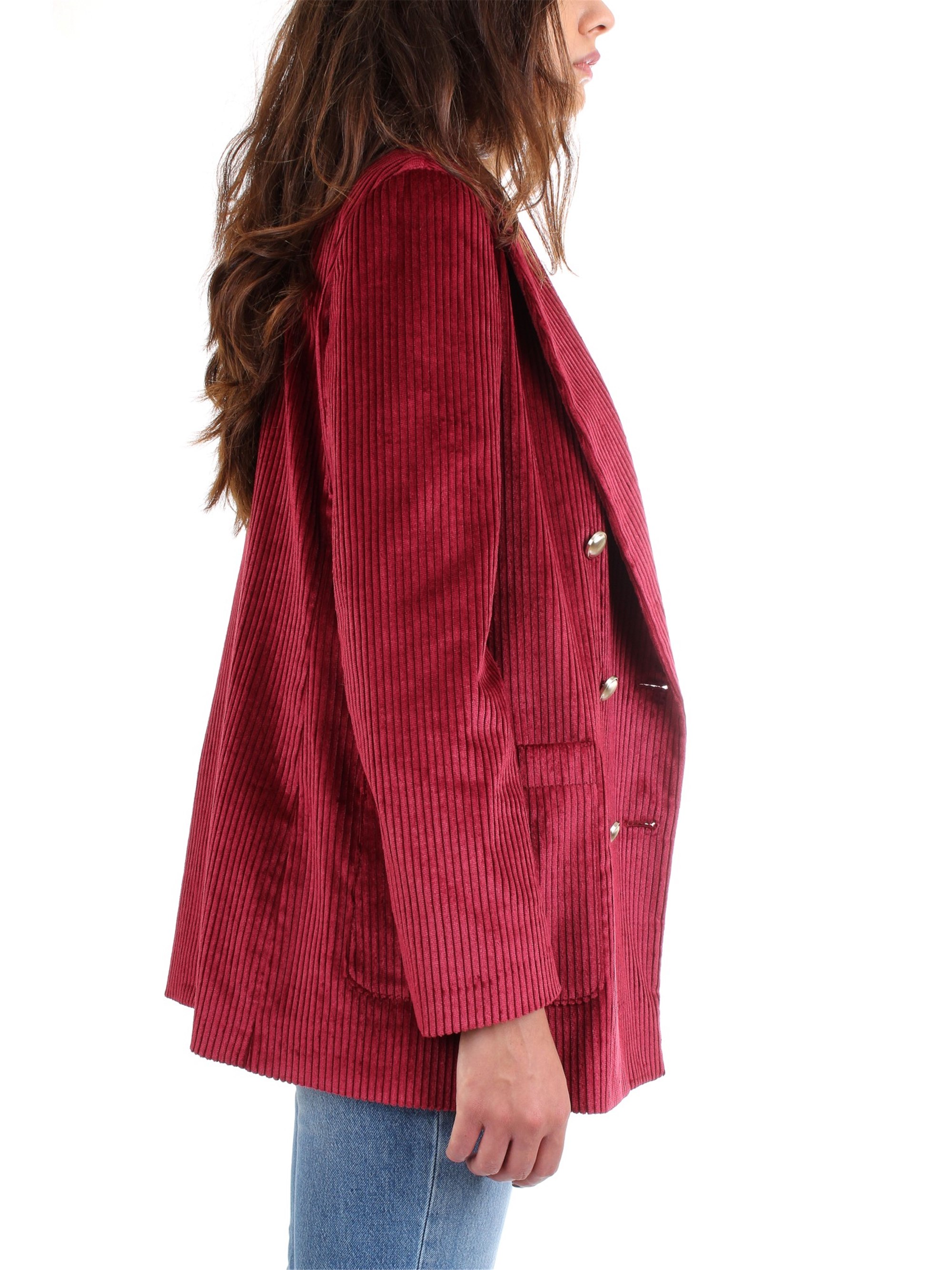 PENNYBLACK 20440619 Bordeaux Clothing Woman Jacket PENNYBLACK 20440619 Bordeaux Clothing Woman Jacket