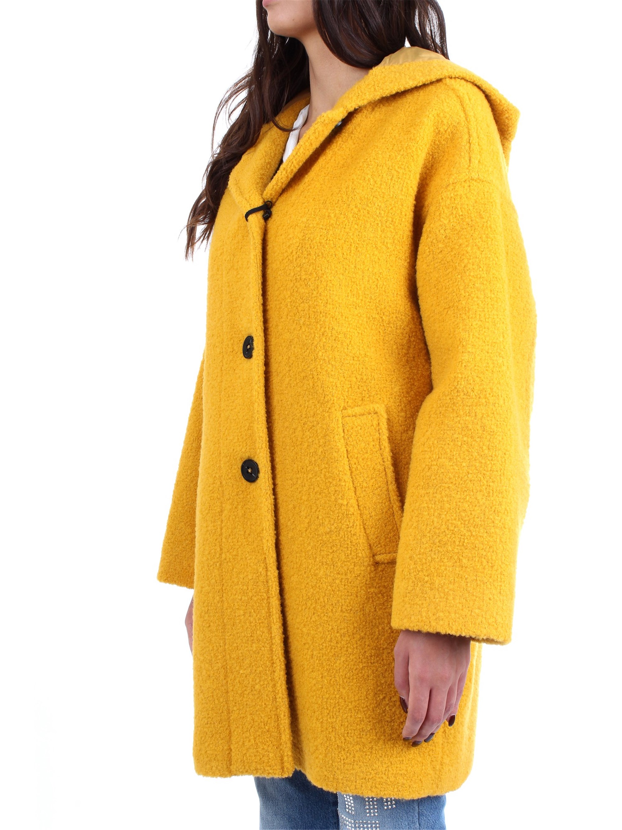 PENNYBLACK 20140119 Yellow Clothing Woman Overcoat PENNYBLACK 20140119 Yellow Clothing Woman Overcoat