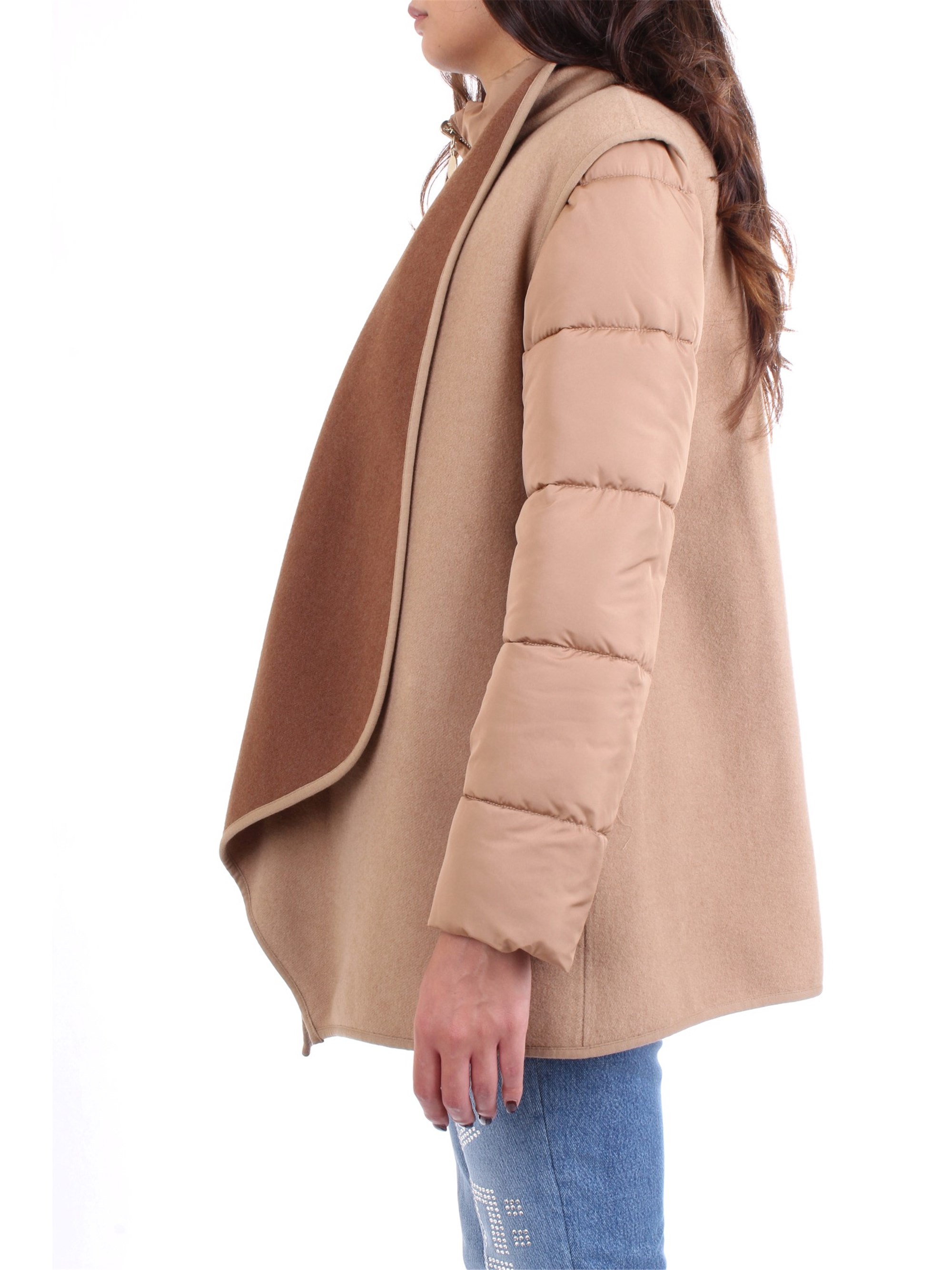 PENNYBLACK 24845119 Beige Clothing Woman Duvet PENNYBLACK 24845119 Beige Clothing Woman Duvet